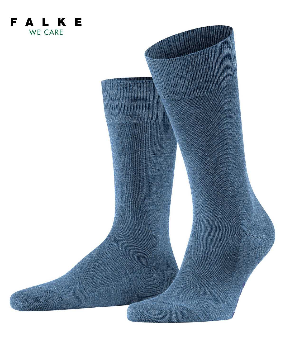 Falke Family Socks Sokken Heren Blauw | KYO-726940