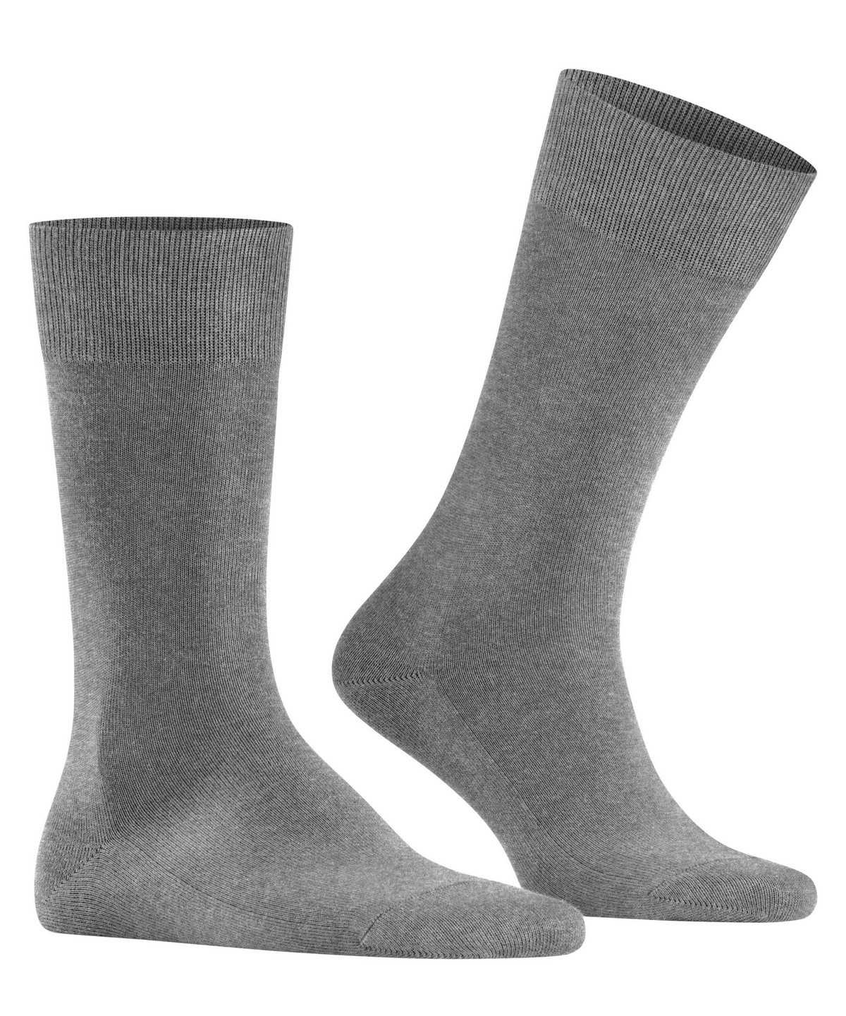 Falke Family Socks Sokken Heren Grijs | ASE-231894