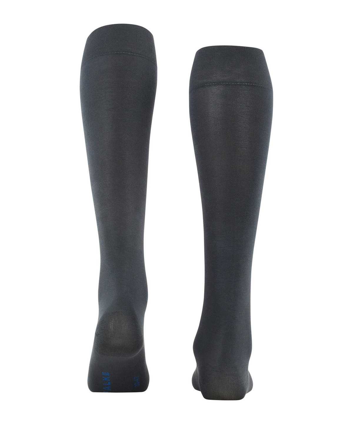 Falke Fine Softness 50 DEN Knee-high Socks Sokken Dames Grijs | TKC-436297