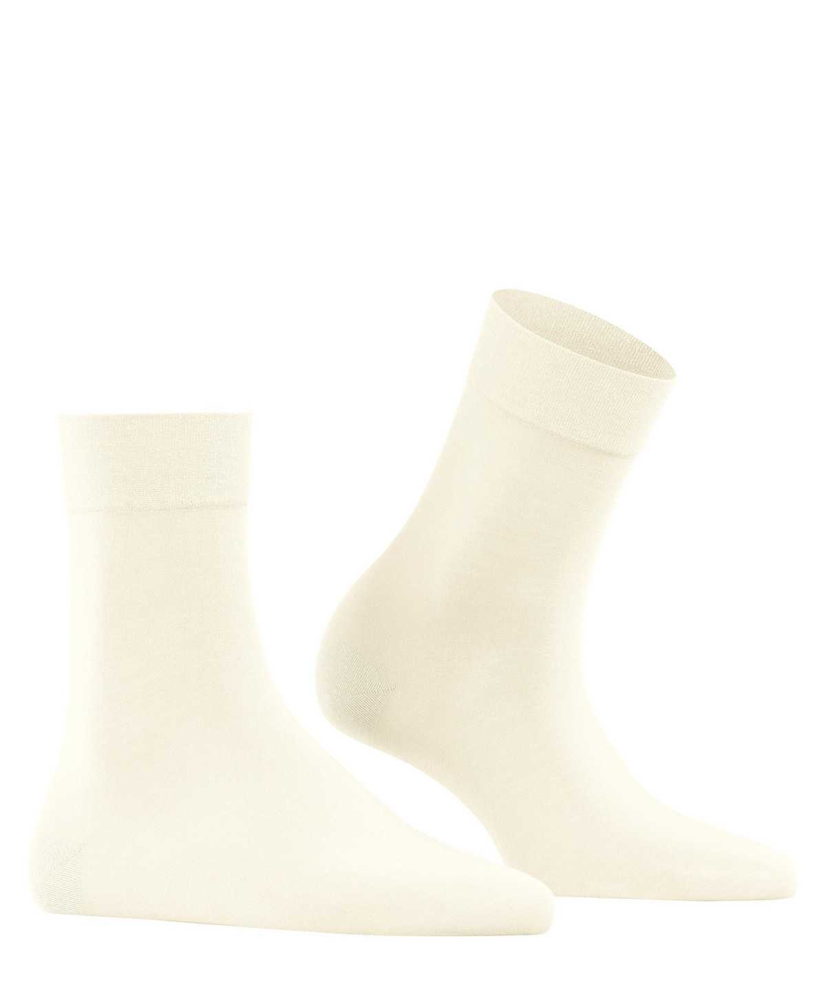 Falke Fine Softness 50 DEN Socks Sokken Dames Wit | SOQ-162837