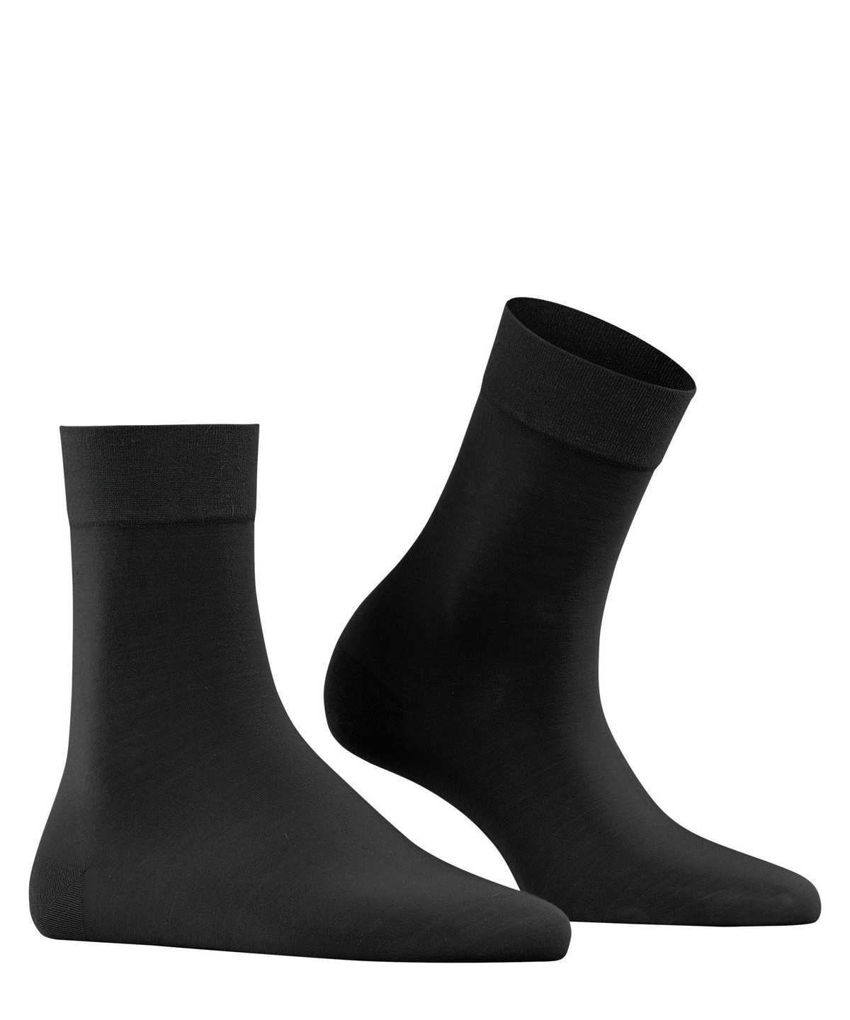 Falke Fine Softness 50 DEN Socks Sokken Dames Zwart | FWN-304689