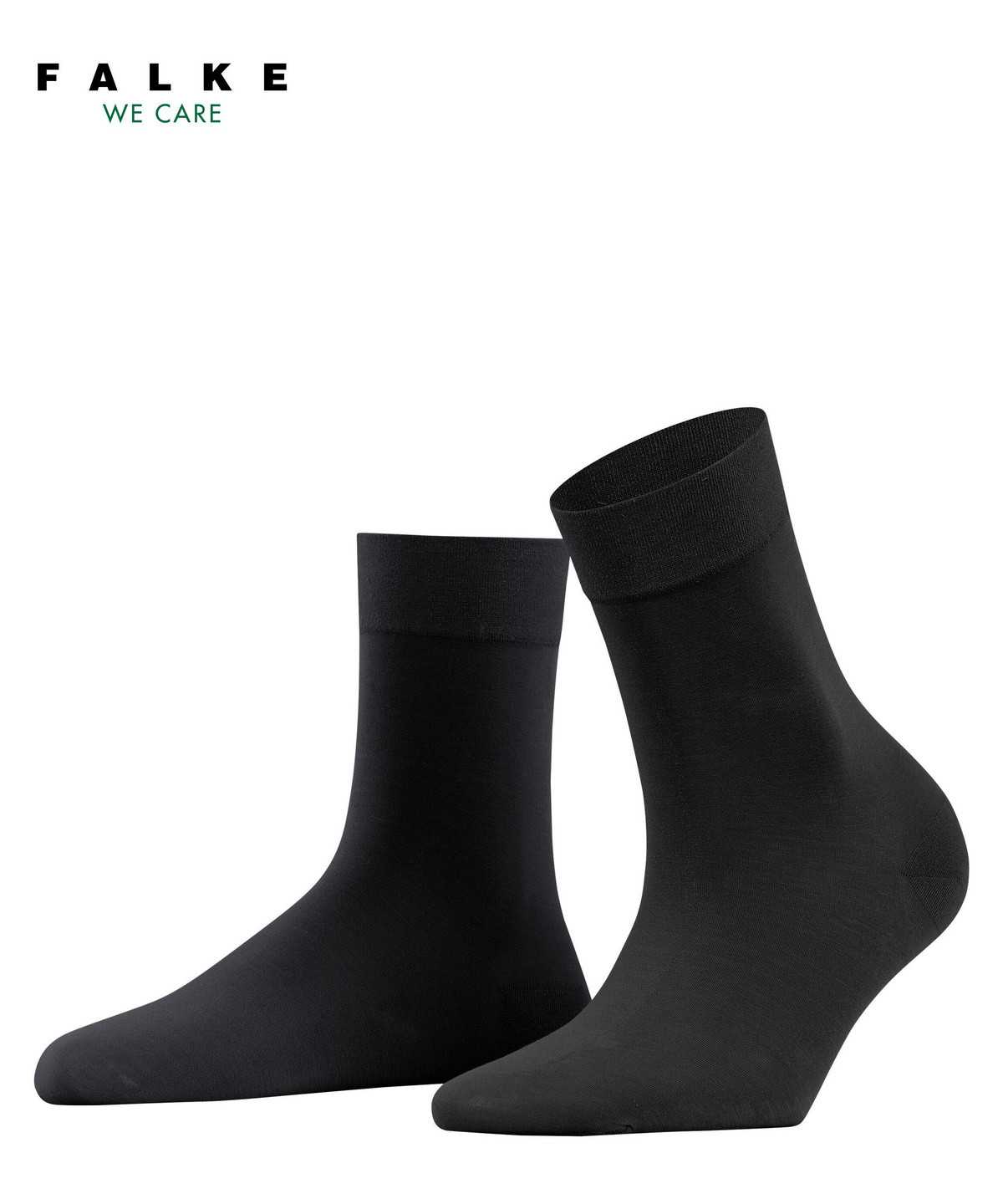 Falke Fine Softness 50 DEN Socks Sokken Dames Zwart | FWN-304689