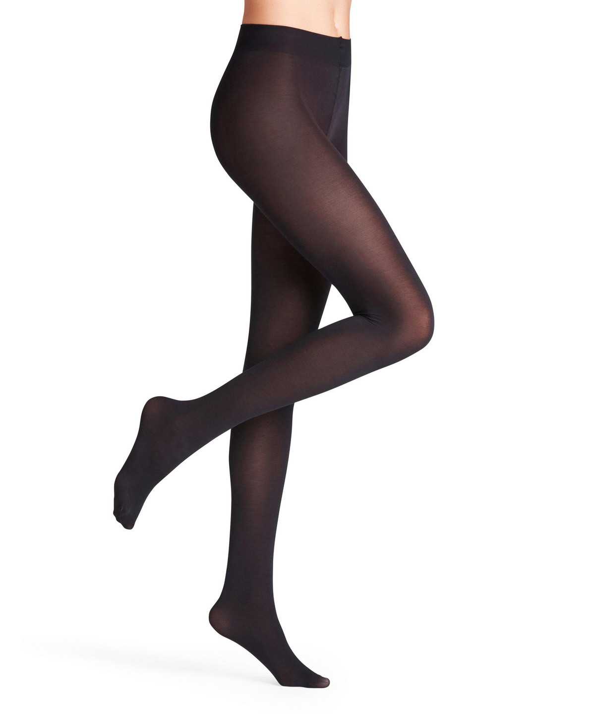 Falke Fine Softness 50 DEN Tights Tights Dames Zwart | NMW-276549