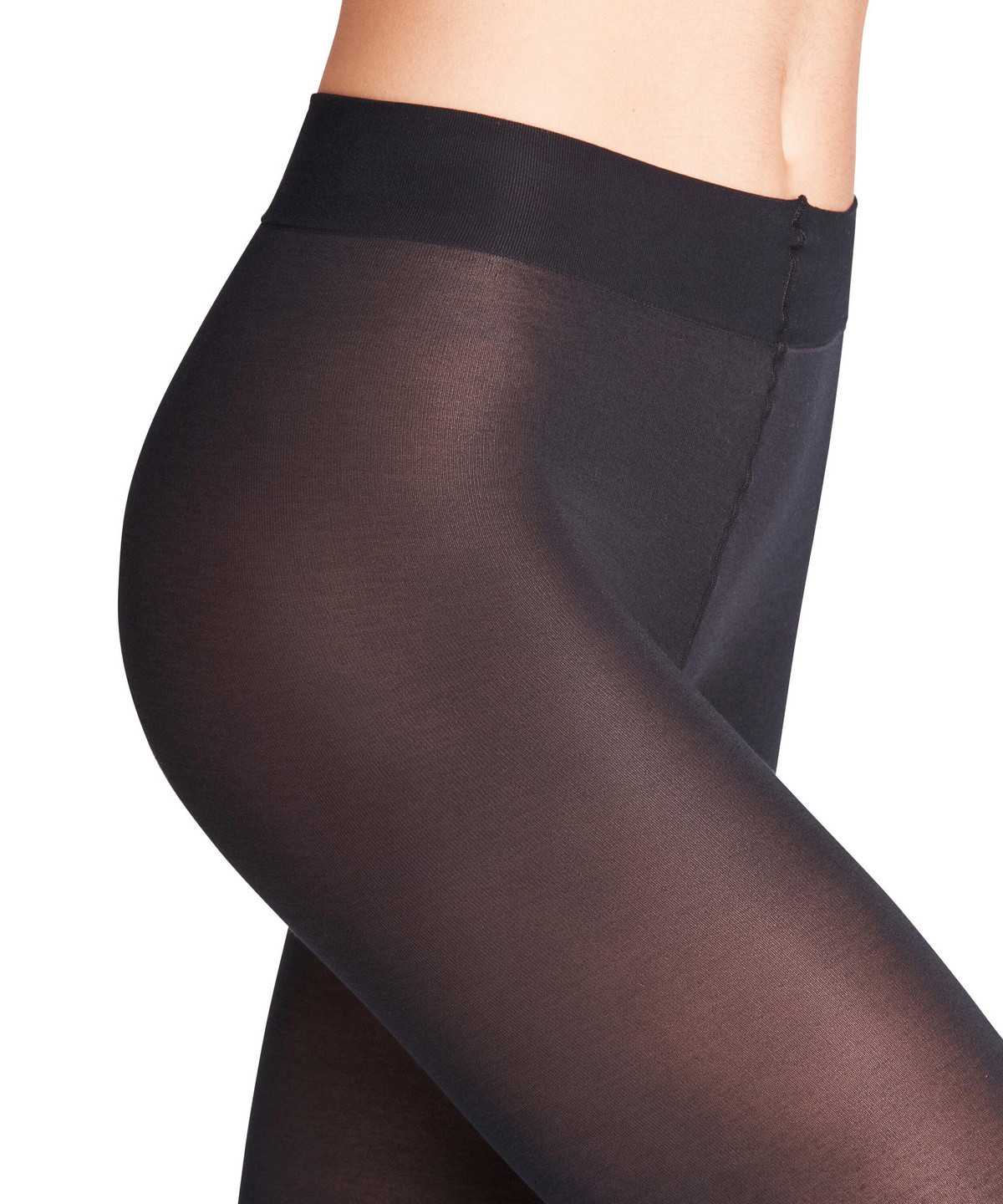 Falke Fine Softness 50 DEN Tights Tights Dames Zwart | NMW-276549