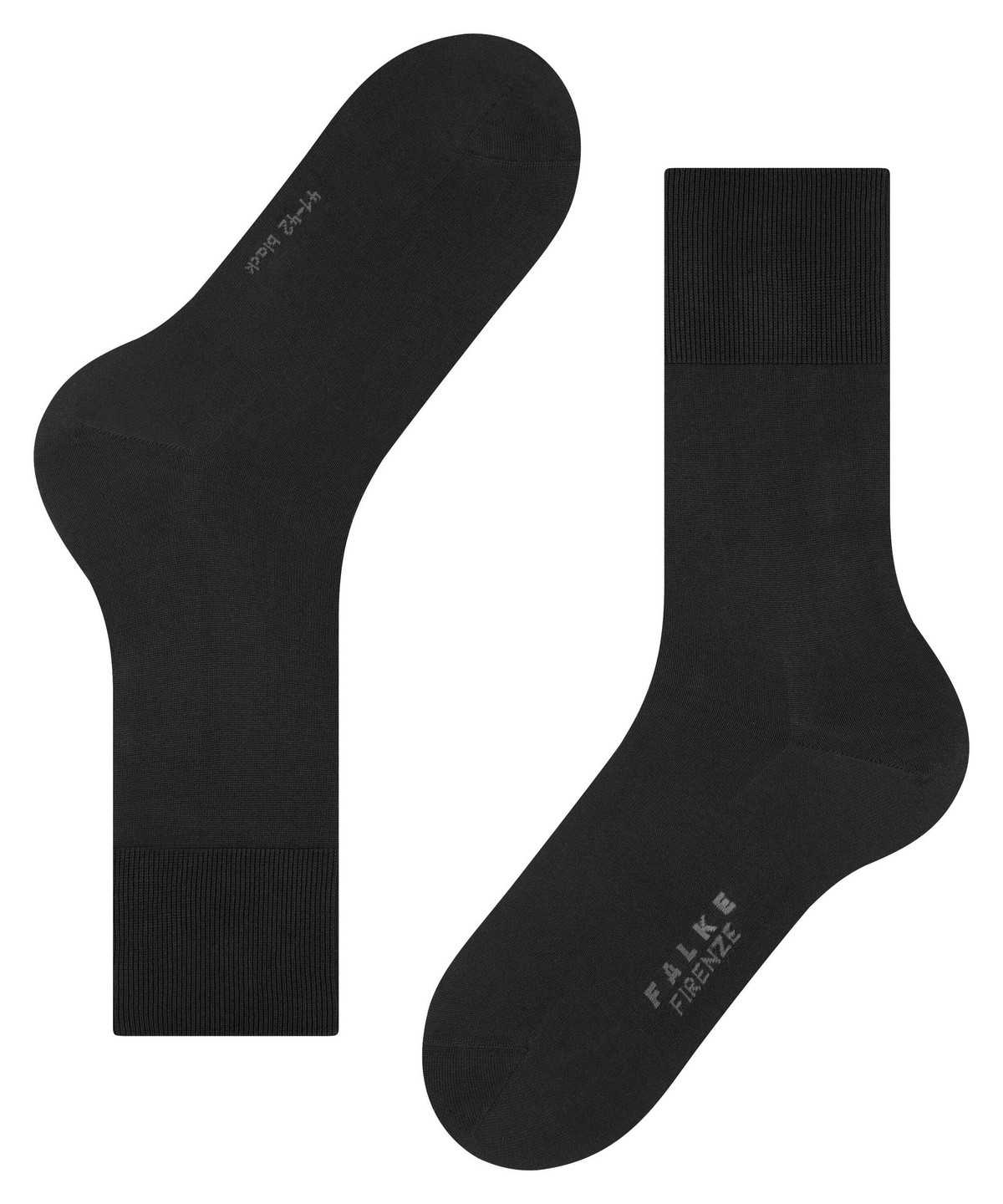 Falke Firenze Socks Sokken Heren Zwart | EQR-498173