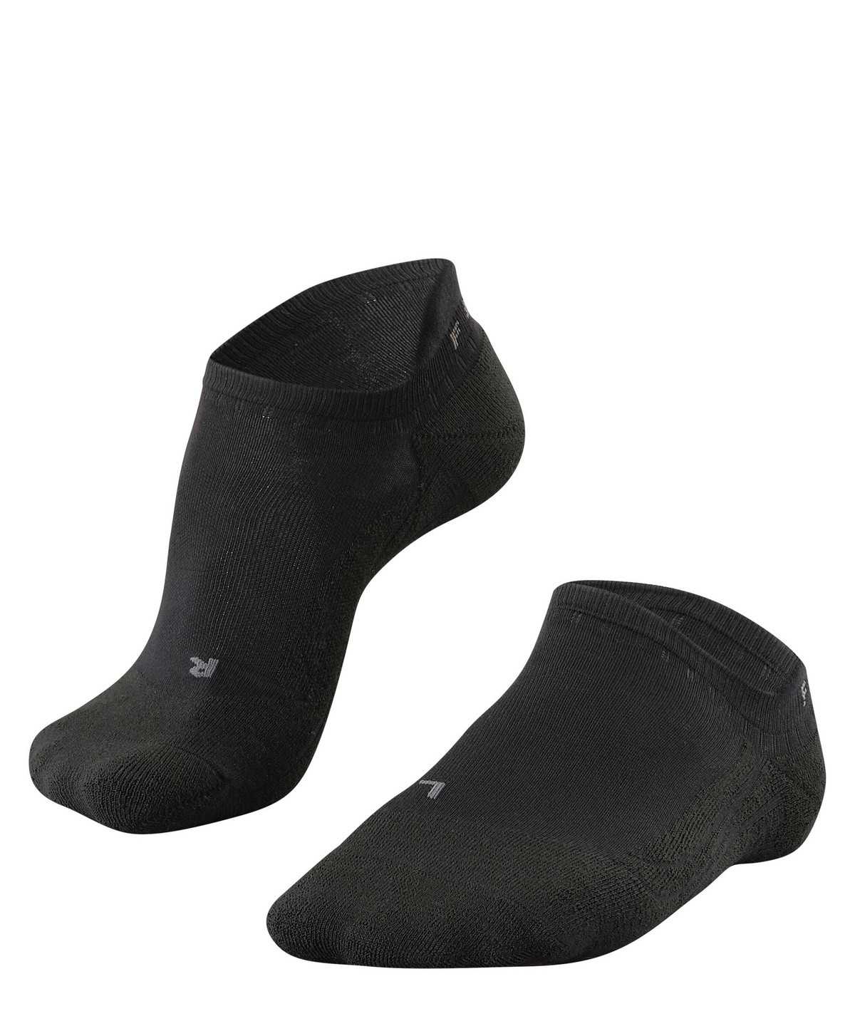 Falke GO2 Invisible Golf Invisibles Sports Socks Dames Zwart | MEV-574896