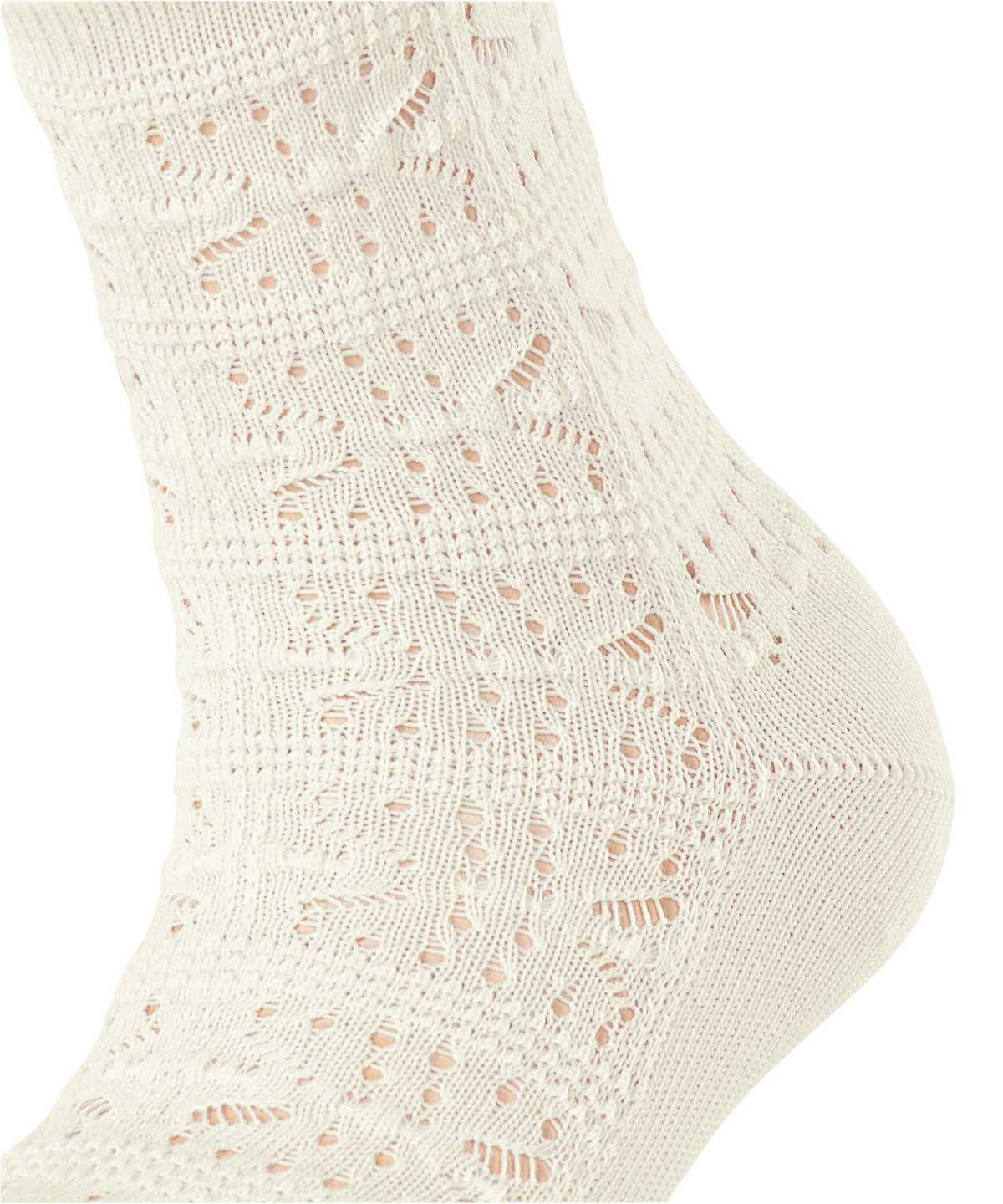 Falke Granny Square Socks Sokken Dames Wit | JLQ-075412