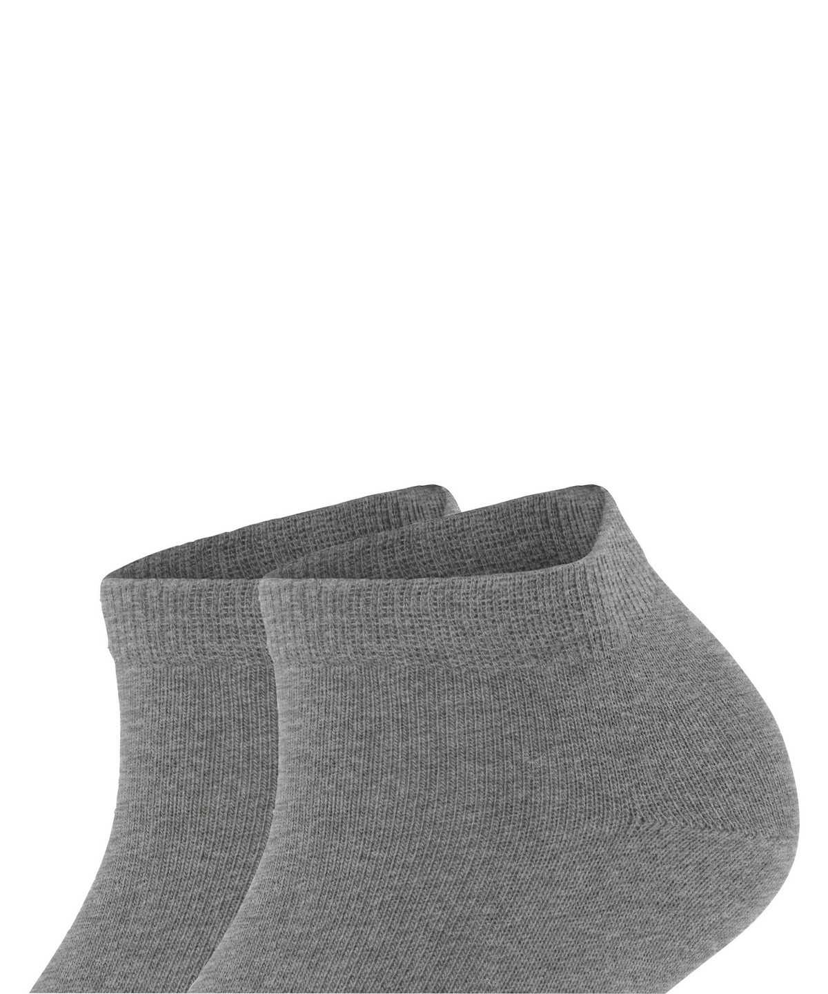 Falke Happy 2-Pack Sneaker socks Sokken Dames Grijs | JTZ-193740