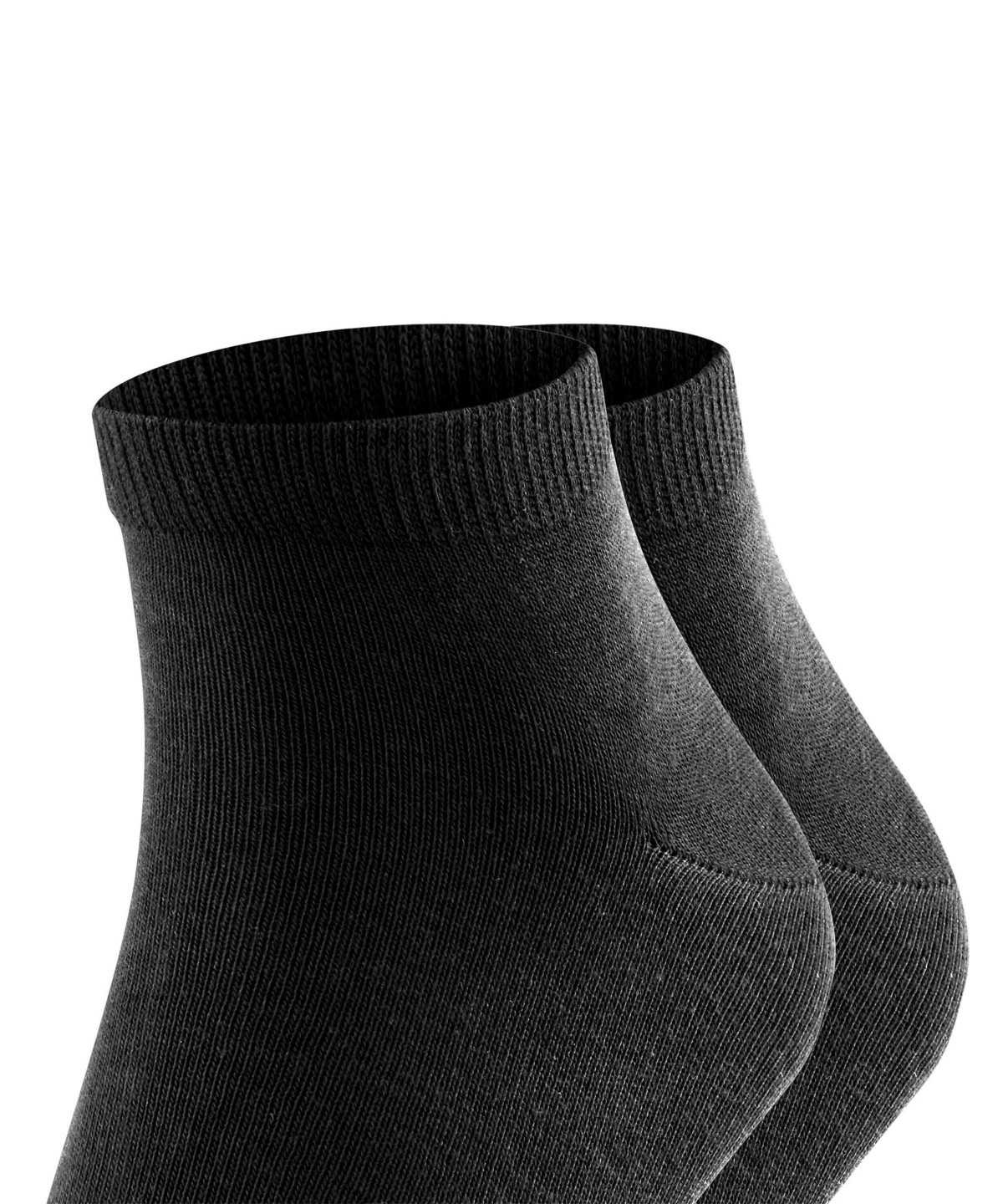 Falke Happy 2-Pack Sneaker socks Sokken Heren Zwart | BZK-753618