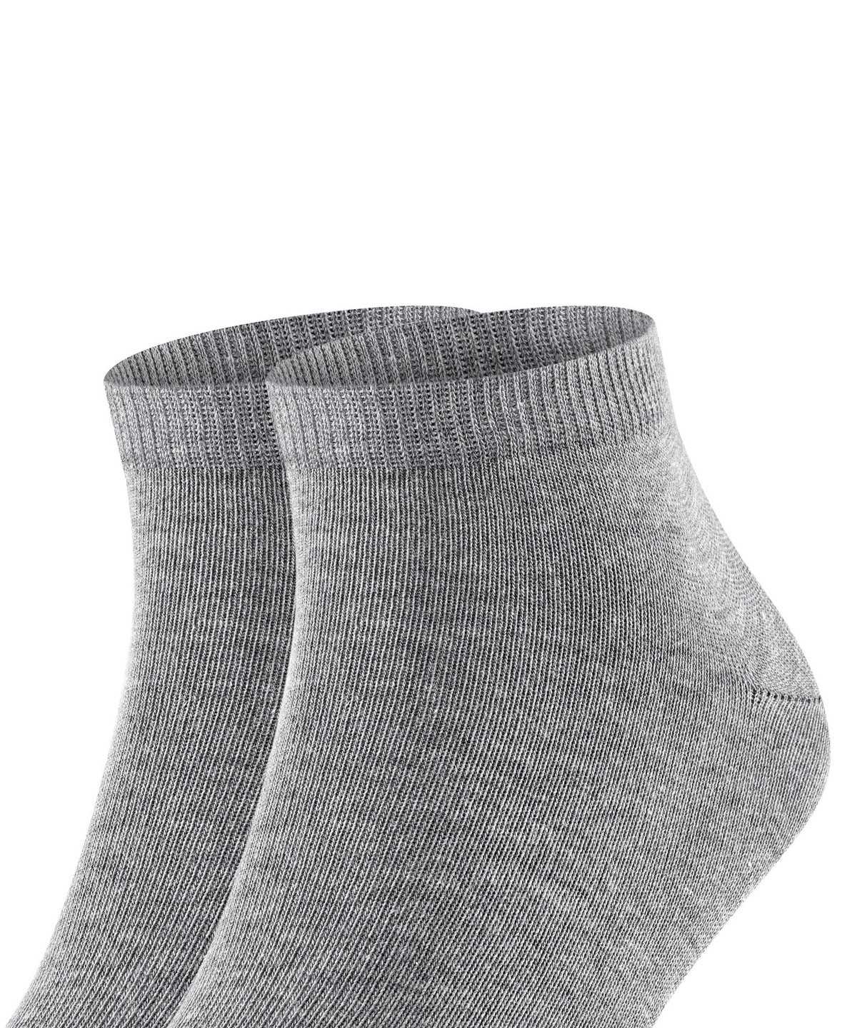 Falke Happy 2-Pack Sneaker socks Sokken Heren Grijs | CKL-279086