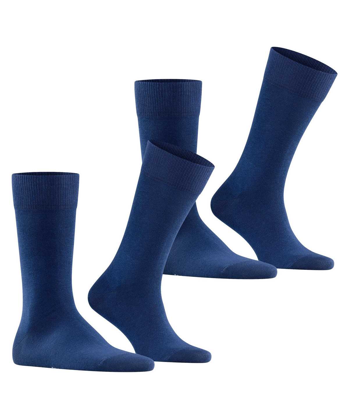 Falke Happy 2-Pack Socks Sokken Heren Blauw | MWP-630529