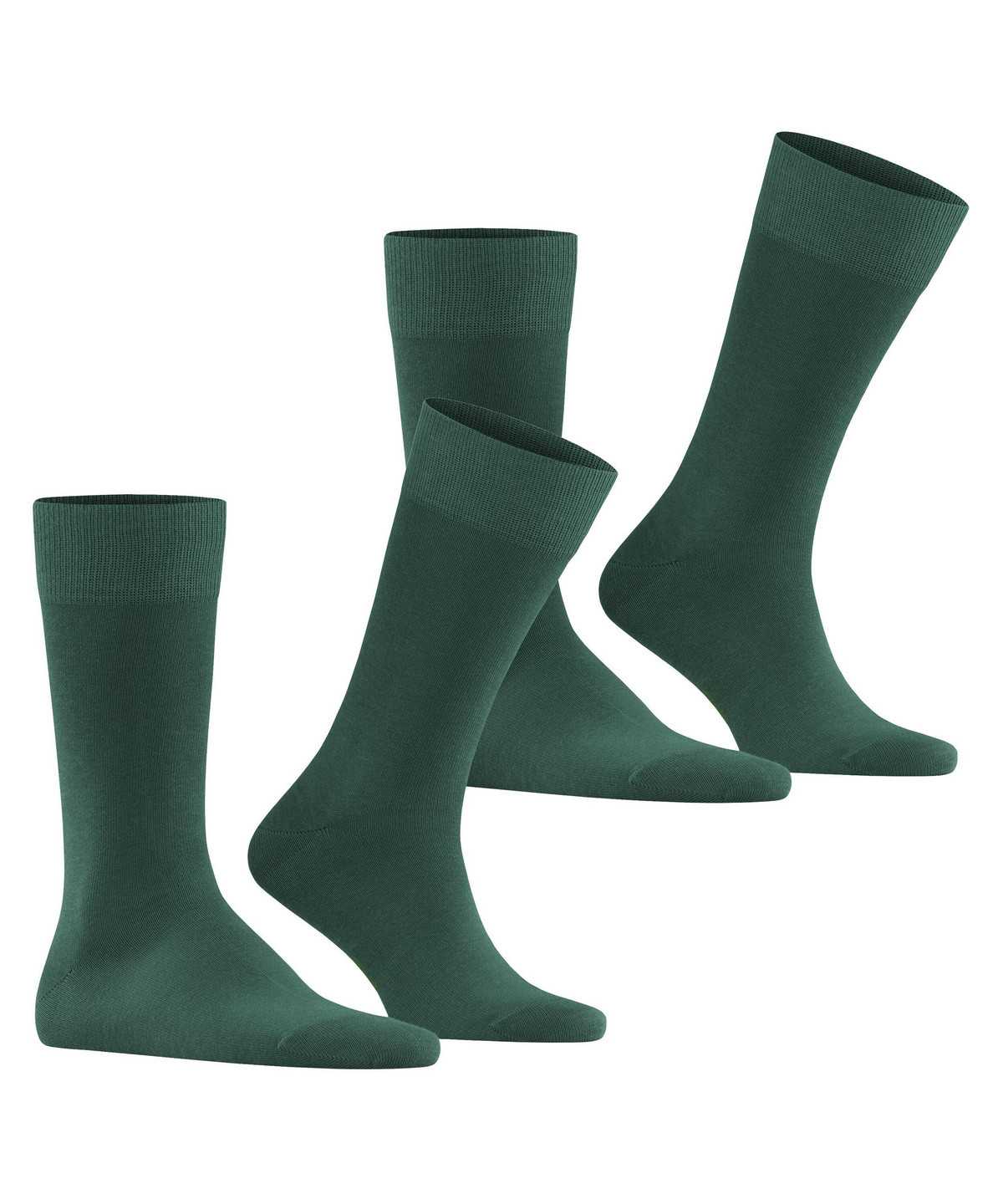 Falke Happy 2-Pack Socks Sokken Heren Groen | AEP-275389