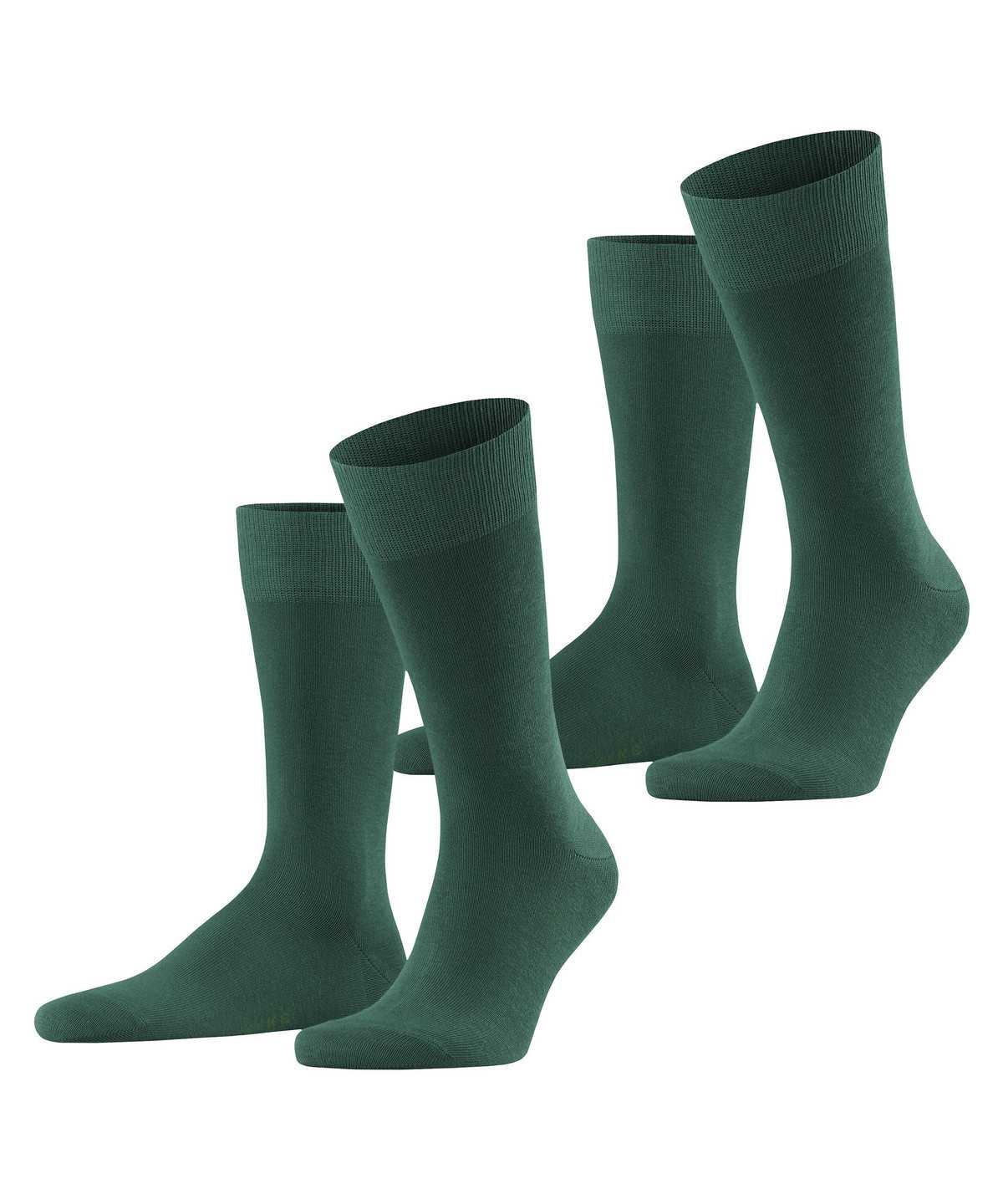 Falke Happy 2-Pack Socks Sokken Heren Groen | AEP-275389