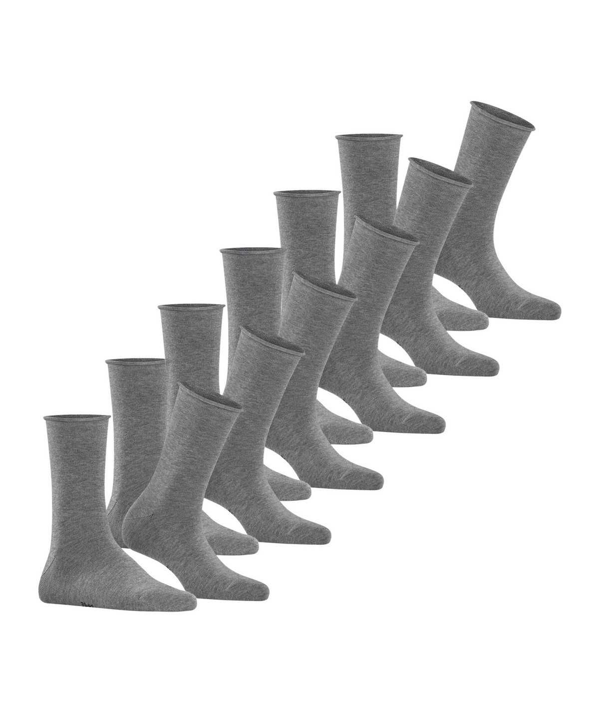 Falke Happy 6-Pack Socks Sokken Dames Grijs | GFH-504732