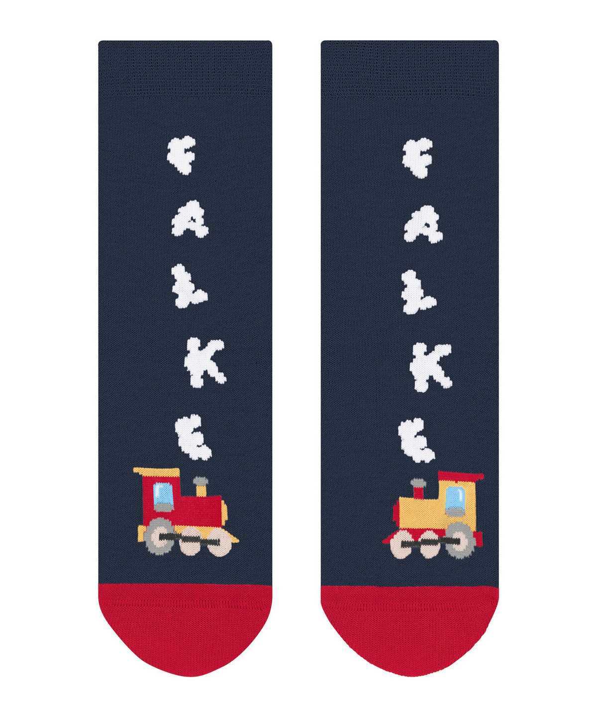 Falke Happy Locomotive Socks Sokken Kinderen Blauw | DIX-146893