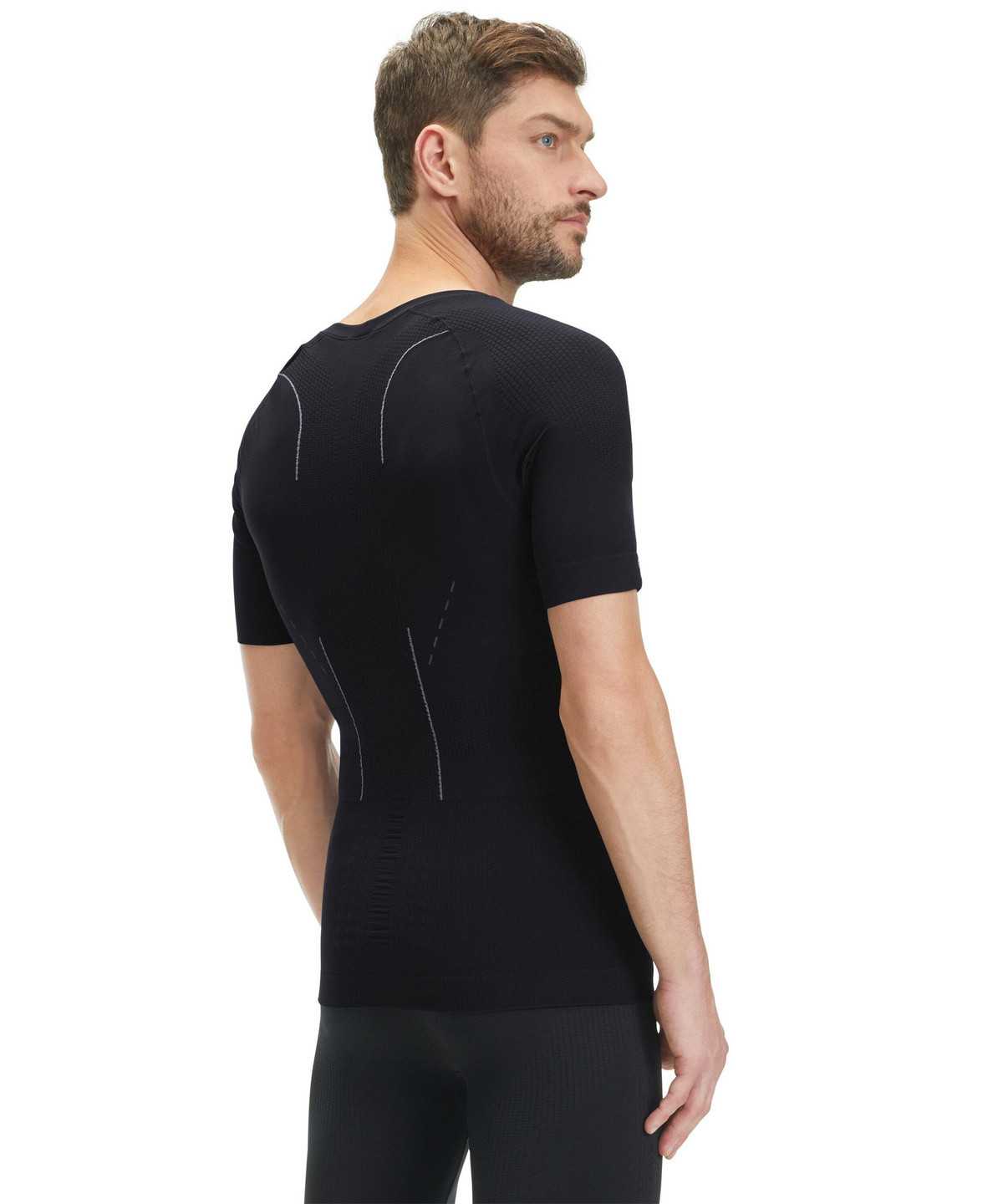 Falke Impulse Running T-Shirt Round-neck Health Overhemd Met Korte Mouwen Heren Zwart | FLO-250879