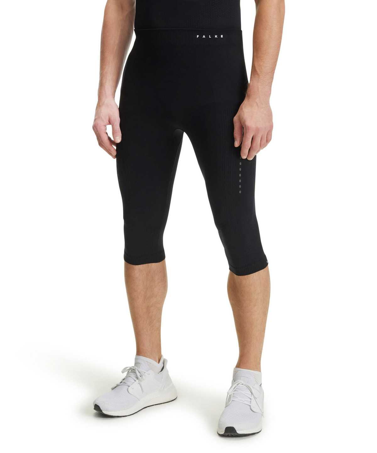 Falke Impulse Running Tights Tights Heren Zwart | BJW-296310