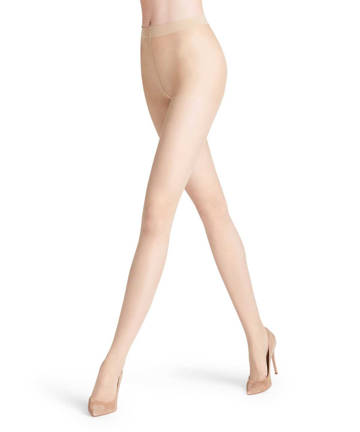 Falke Invisible Deluxe 8 DEN Tights Tights Dames Beige | JLK-370259