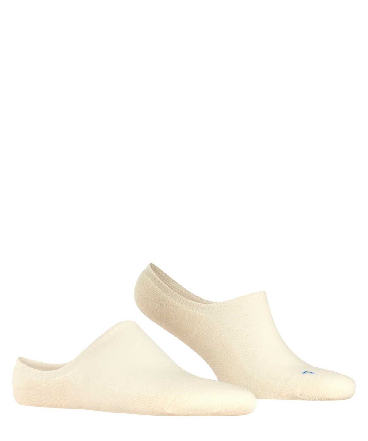 Falke Keep Warm Invisibles No Show Socks Dames Wit | QES-546983