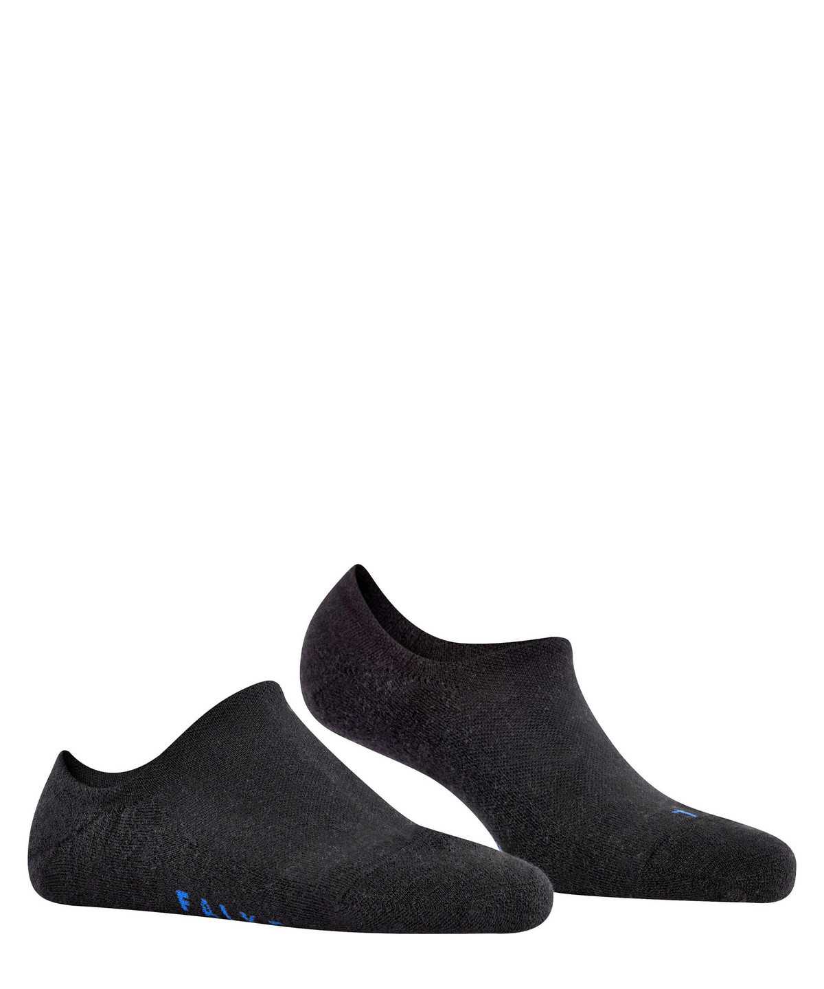 Falke Keep Warm Invisibles No Show Socks Dames Zwart | JUZ-815239