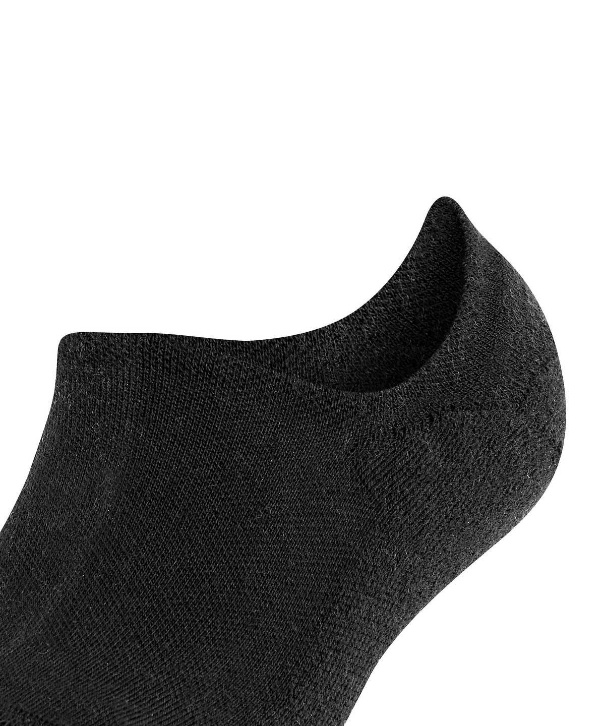 Falke Keep Warm Invisibles No Show Socks Dames Zwart | JUZ-815239