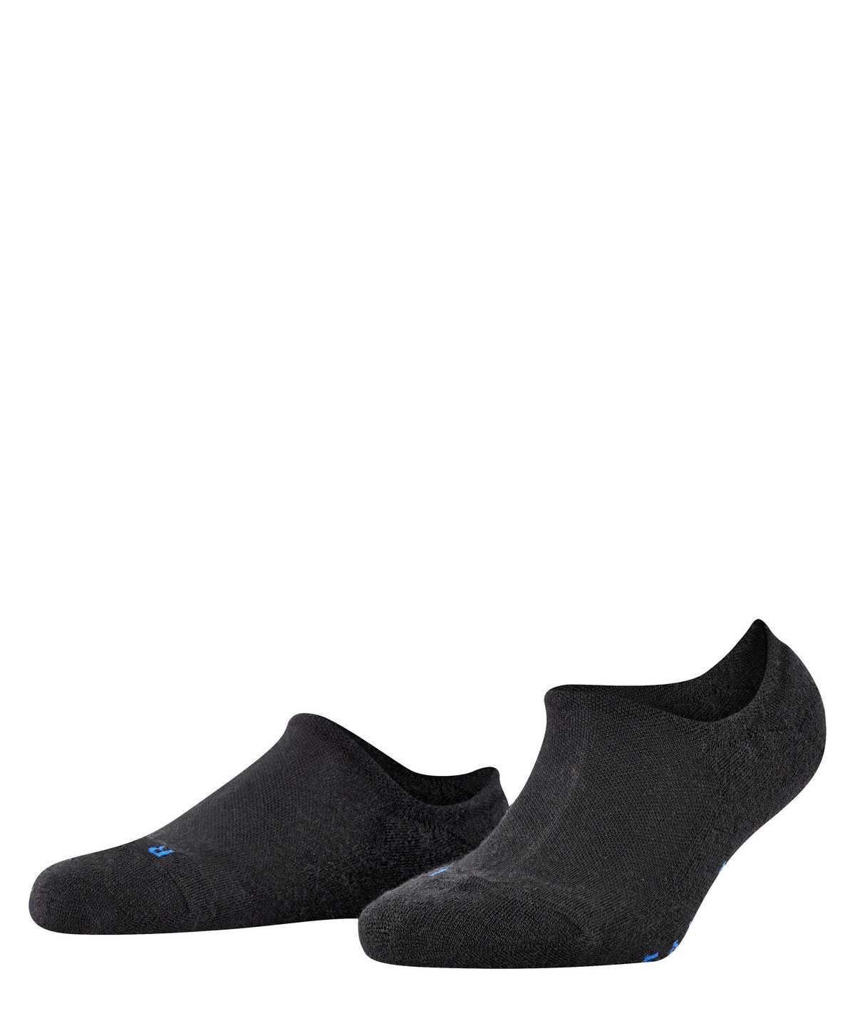 Falke Keep Warm Invisibles No Show Socks Dames Zwart | JUZ-815239