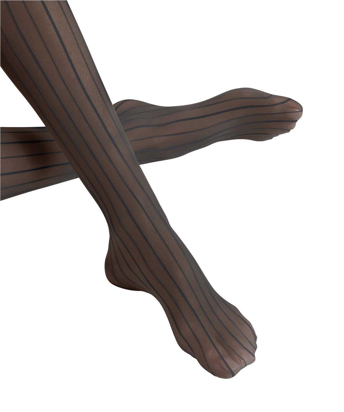 Falke Linear Lounge 25 DEN Tights Tights Dames Zwart | UHM-315928