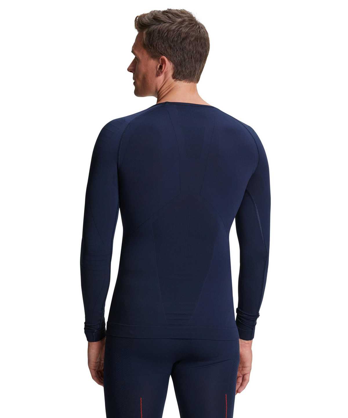 Falke Long sleeve shirt Warm Long Sleeve T-Shirts Heren Blauw | OMP-936072