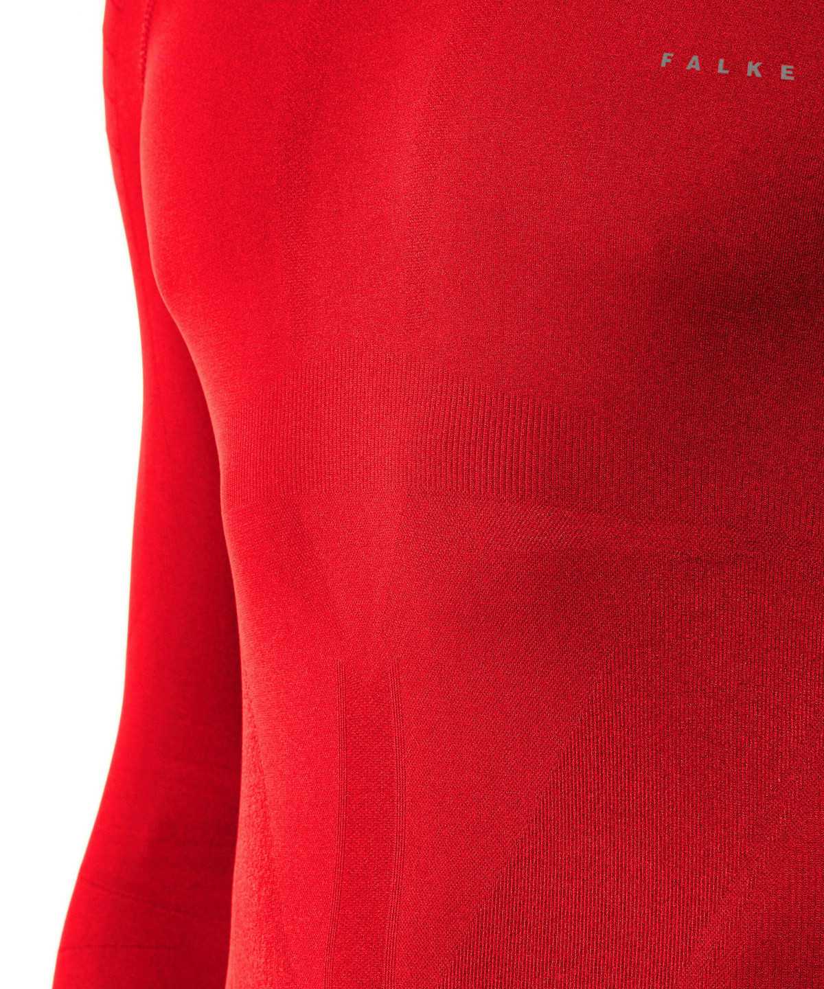 Falke Long sleeve shirt Warm Long Sleeve T-Shirts Heren Rood | JHZ-432786