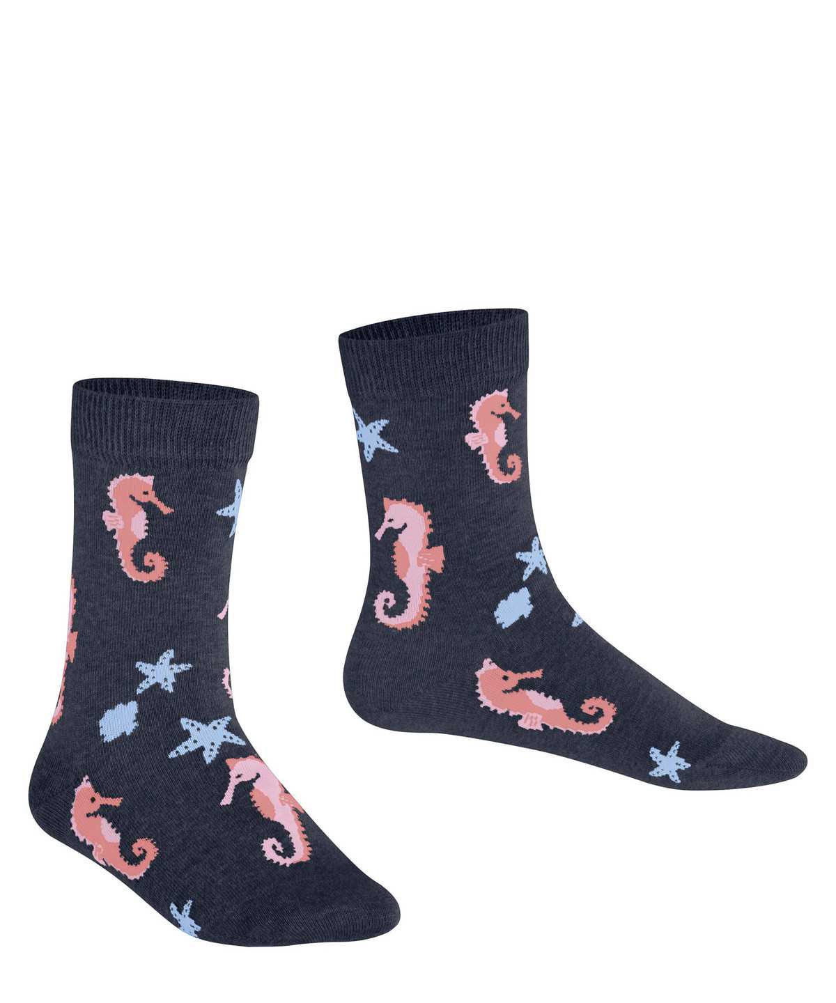 Falke Lovely Seahorses Socks Sokken Kinderen Blauw | QOL-627049