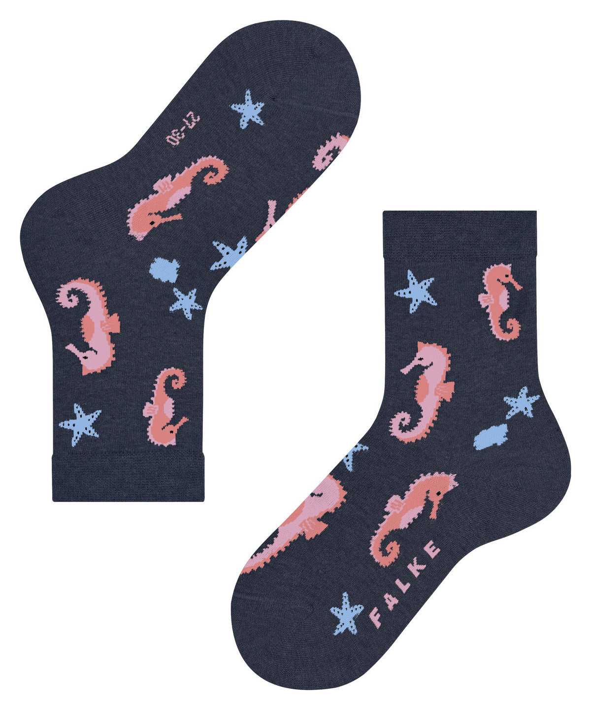 Falke Lovely Seahorses Socks Sokken Kinderen Blauw | QOL-627049