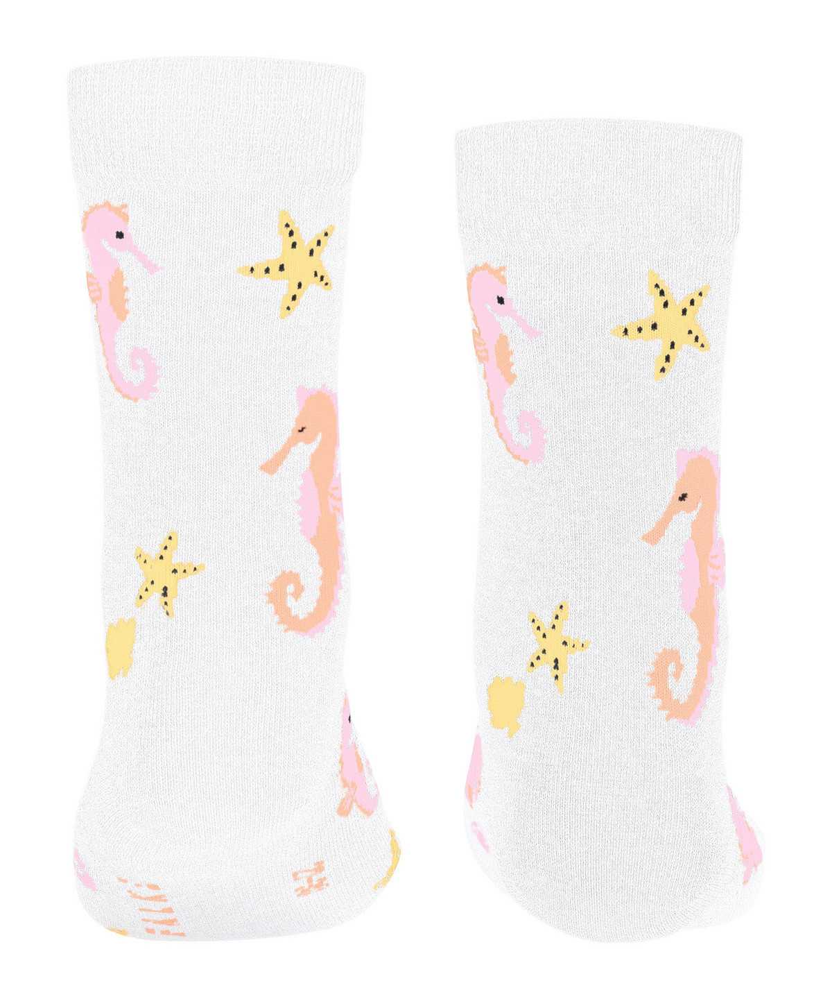 Falke Lovely Seahorses Socks Sokken Kinderen Wit | UIW-815627