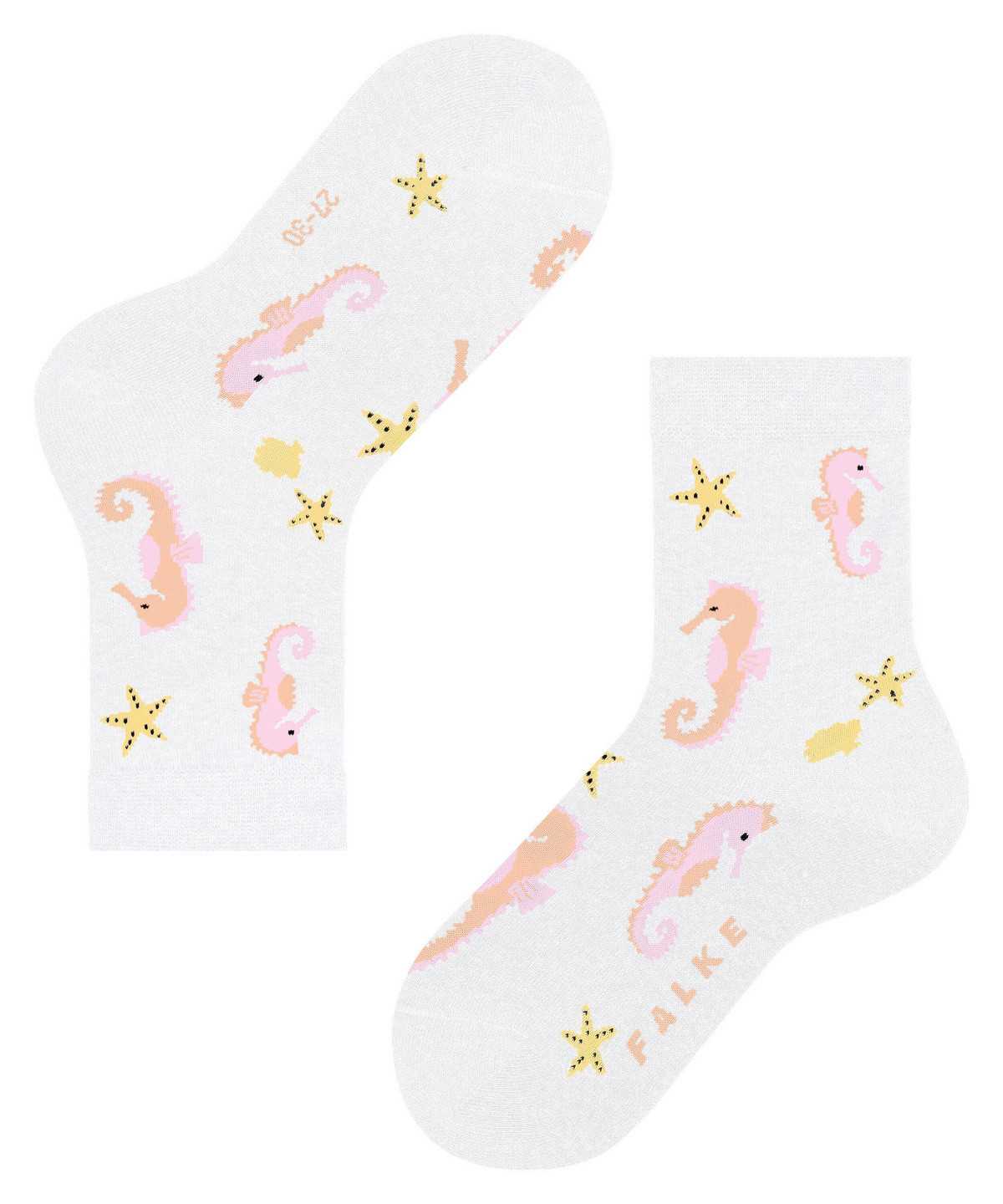 Falke Lovely Seahorses Socks Sokken Kinderen Wit | UIW-815627