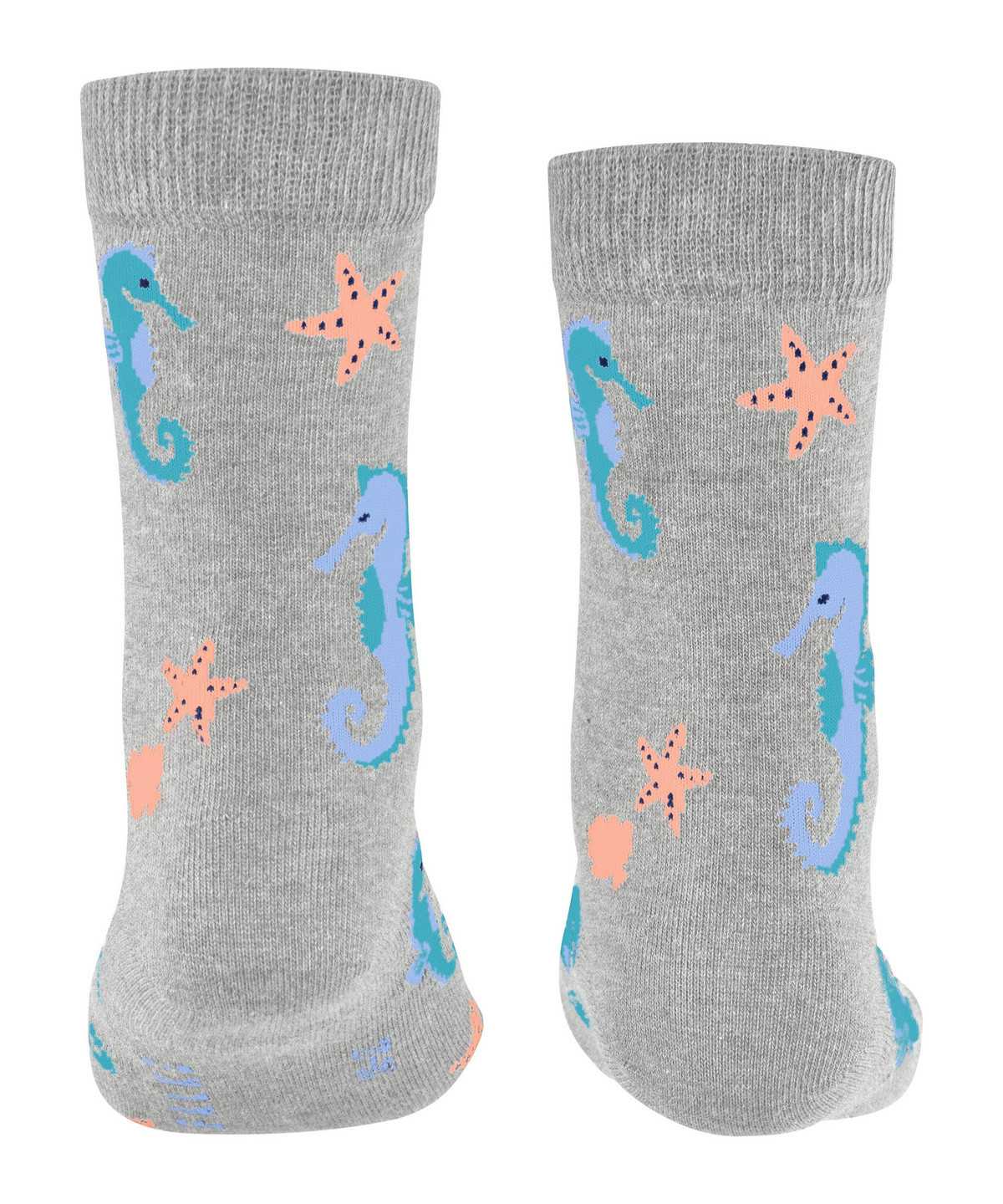 Falke Lovely Seahorses Socks Sokken Kinderen Grijs | YFX-190723