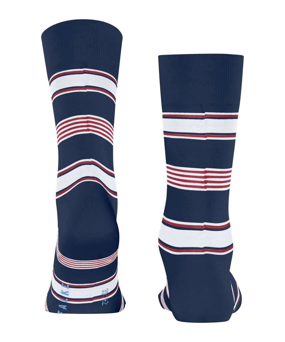 Falke Marina Stripe Socks Sokken Heren Blauw | UGH-463279