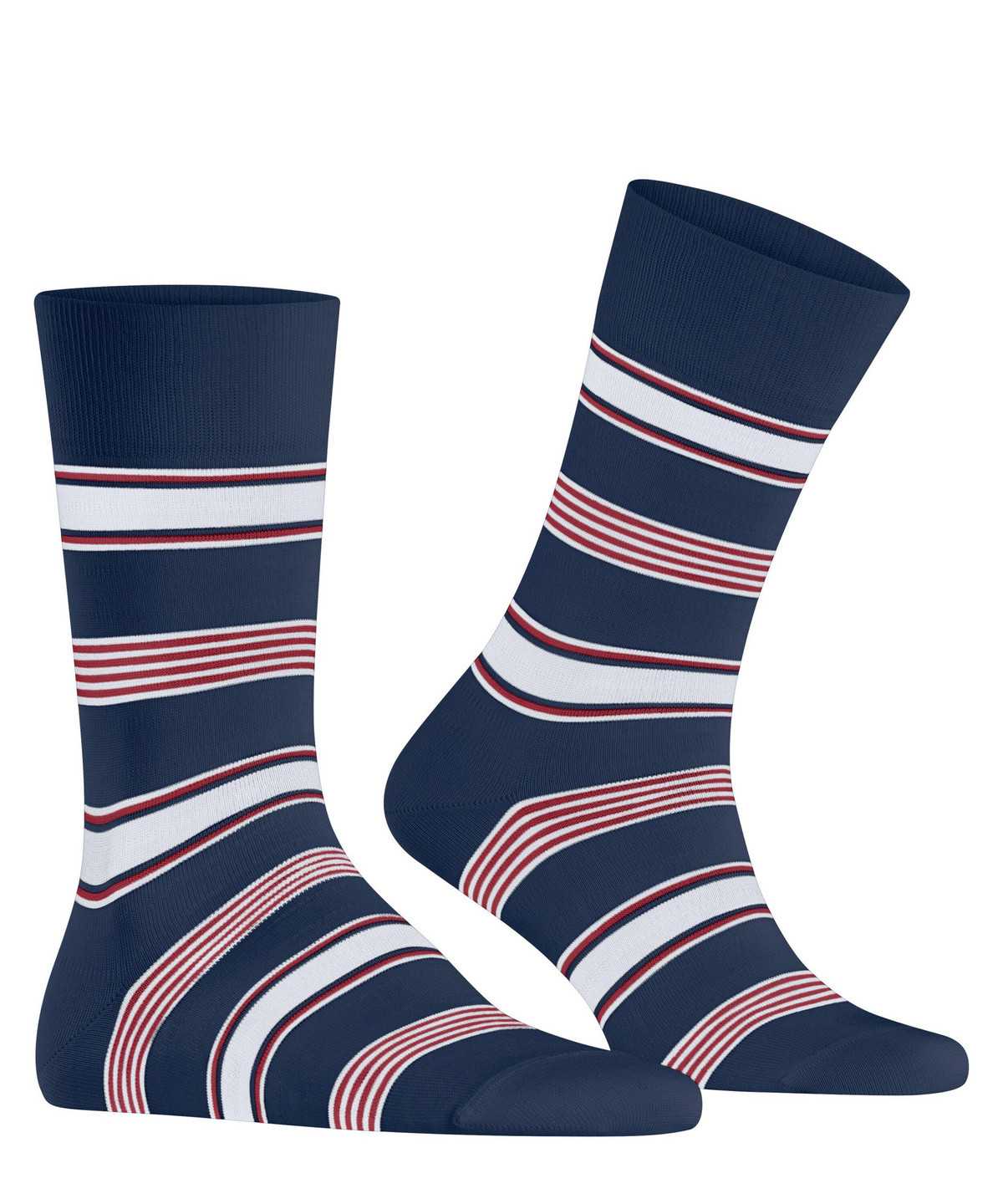 Falke Marina Stripe Socks Sokken Heren Blauw | UGH-463279