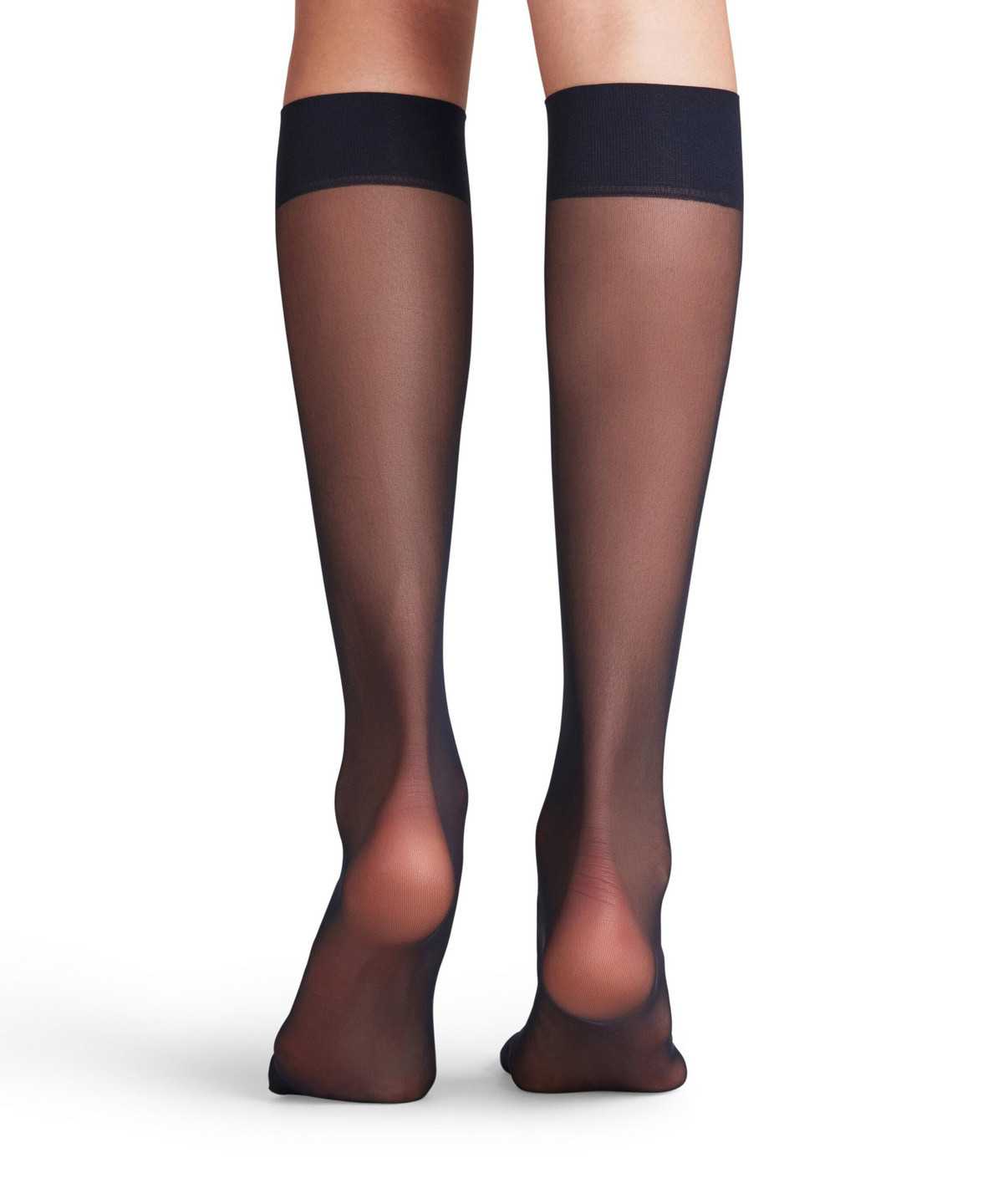 Falke Matt Deluxe 20 DEN Knee-high Socks Sokken Dames Blauw | VIT-527691