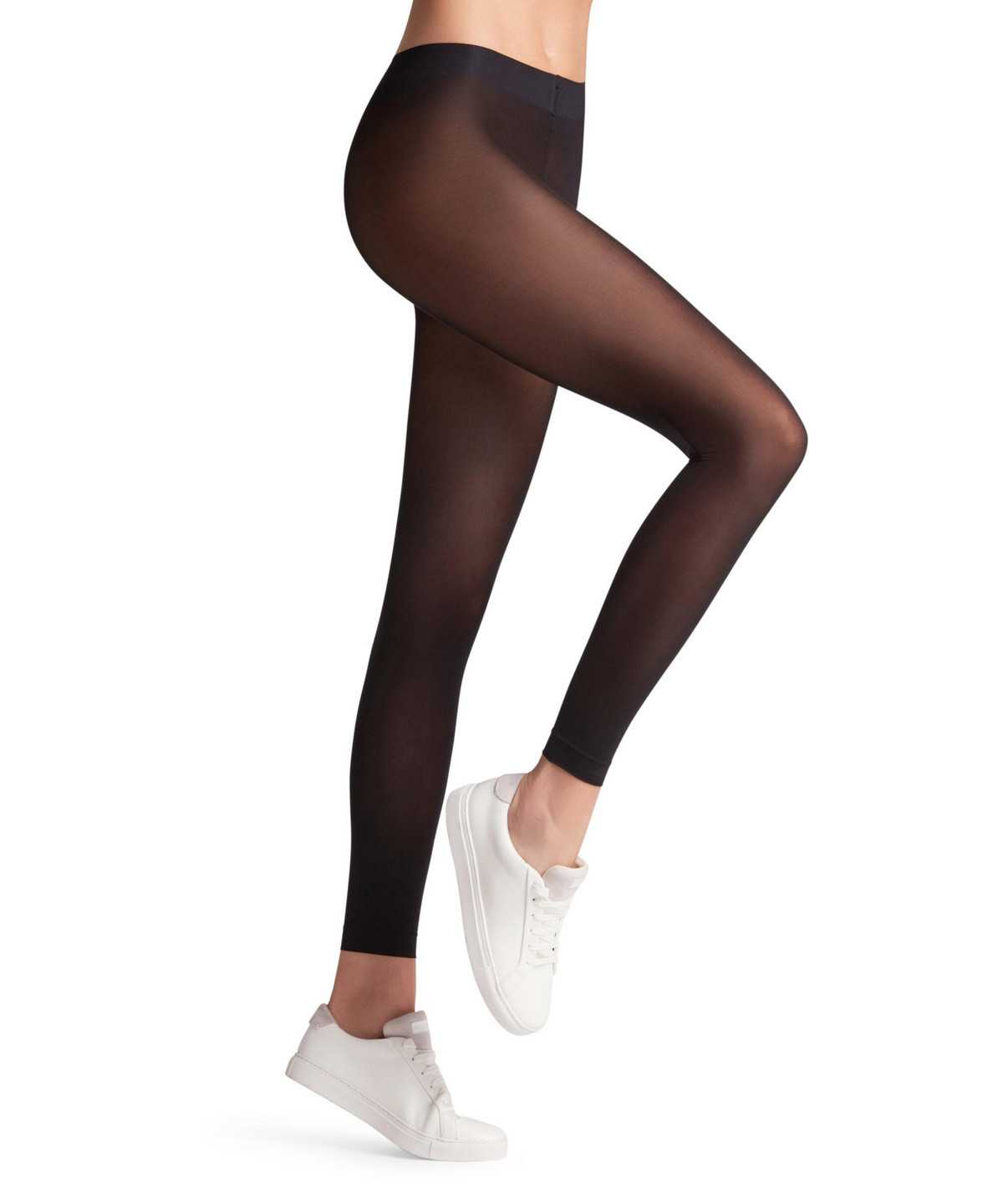 Falke Matt Deluxe 30 DEN Leggings Leggings Dames Zwart | QNA-983410