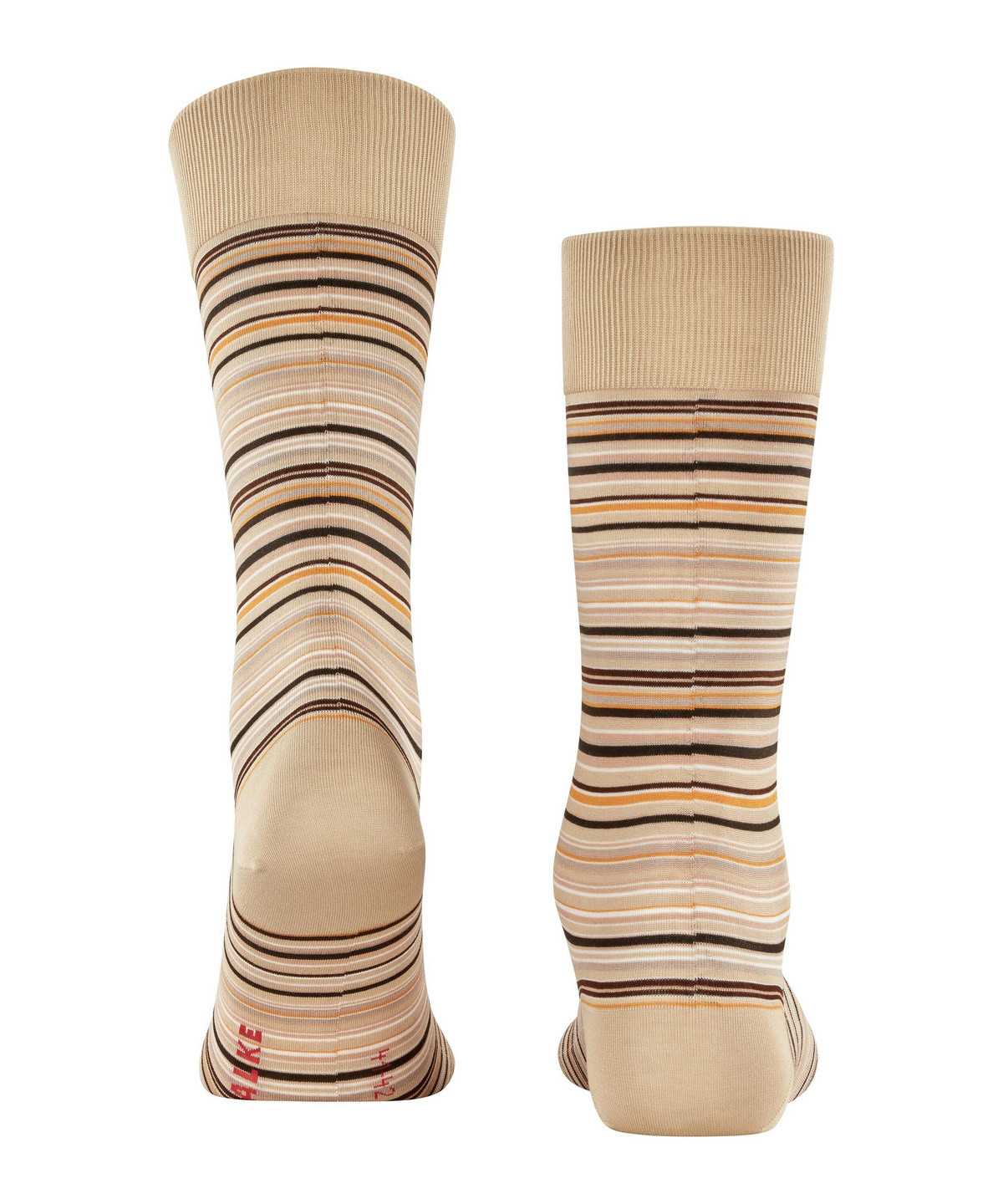 Falke Microblock Socks Sokken Heren Beige | JDF-397284