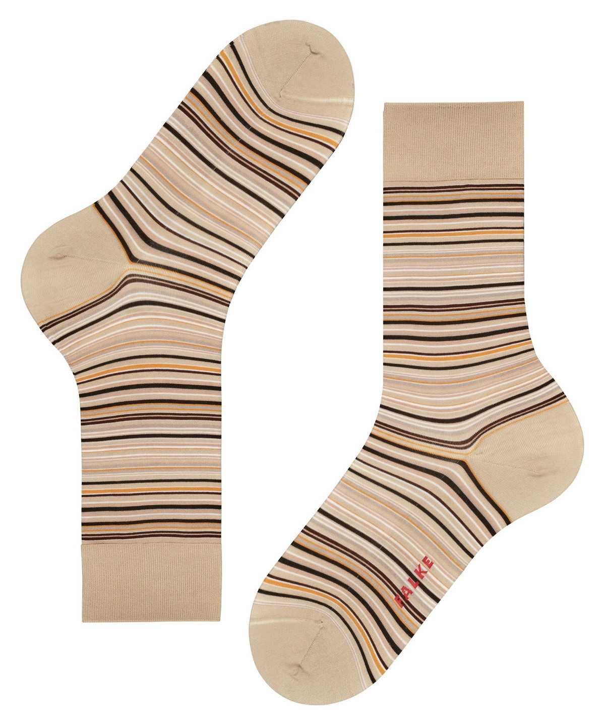 Falke Microblock Socks Sokken Heren Beige | JDF-397284