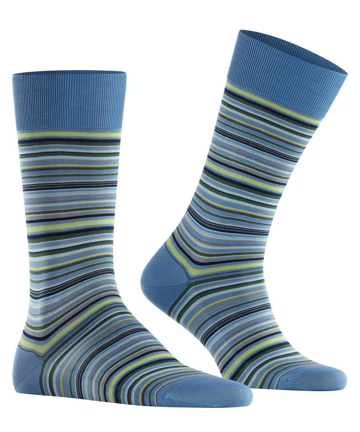 Falke Microblock Socks Sokken Heren Blauw | DYF-876902