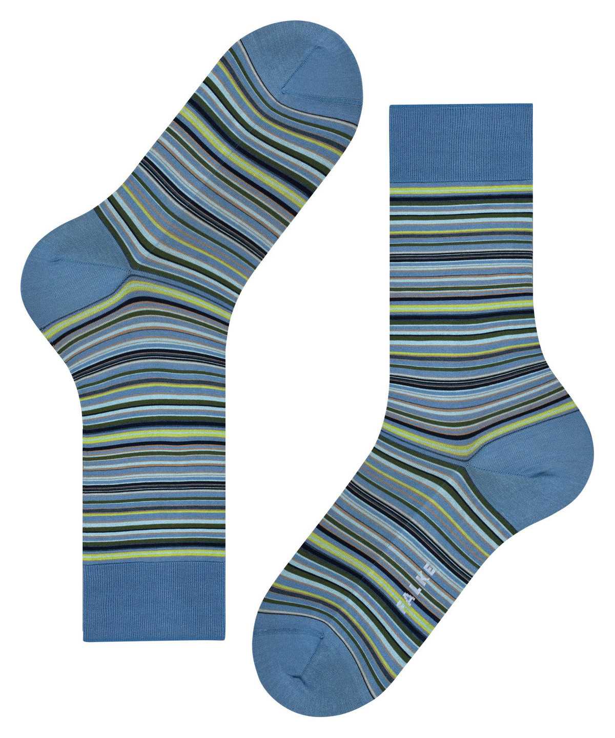 Falke Microblock Socks Sokken Heren Blauw | DYF-876902