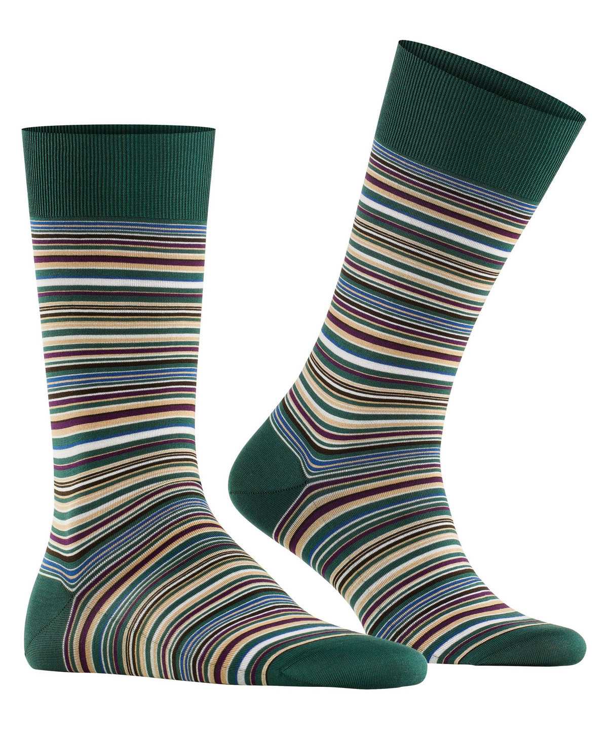 Falke Microblock Socks Sokken Heren Groen | AMB-034125