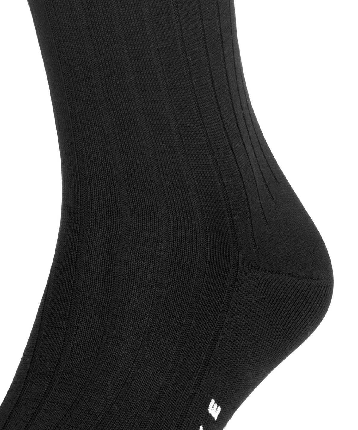 Falke Milano Knee-high Socks Sokken Heren Zwart | EYC-254768