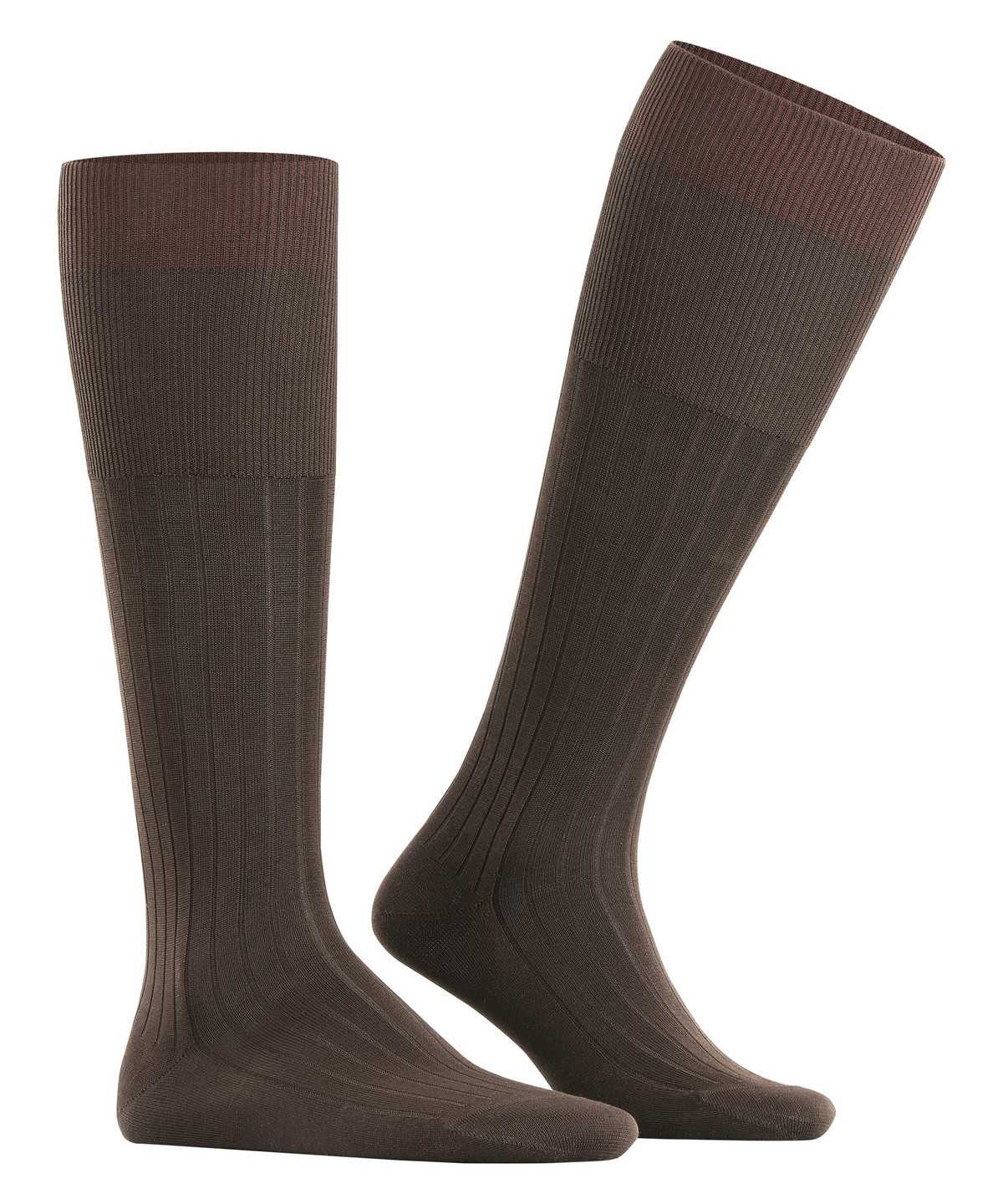 Falke Milano Knee-high Socks Sokken Heren Bruin | KOY-978312