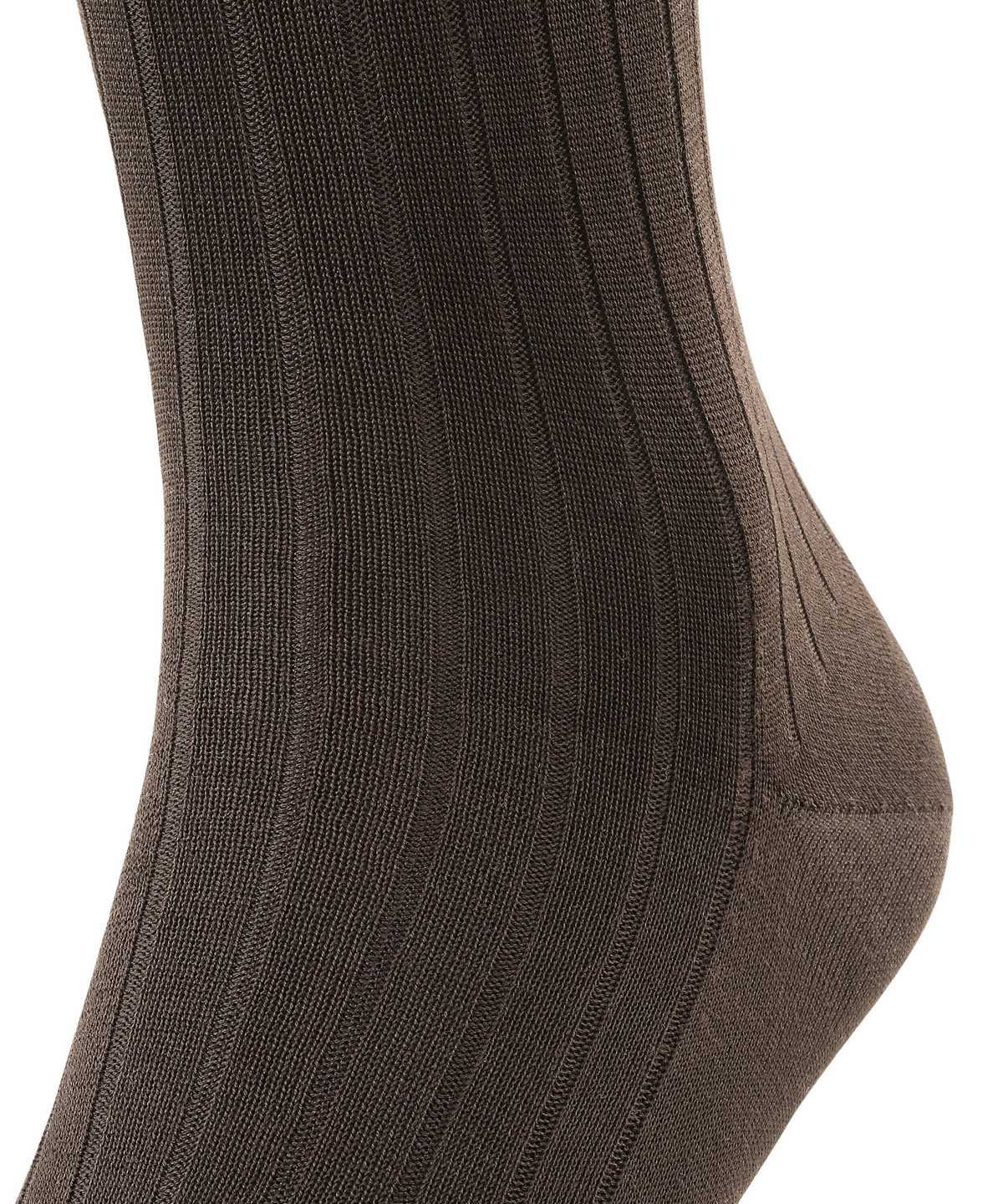 Falke Milano Knee-high Socks Sokken Heren Bruin | KOY-978312