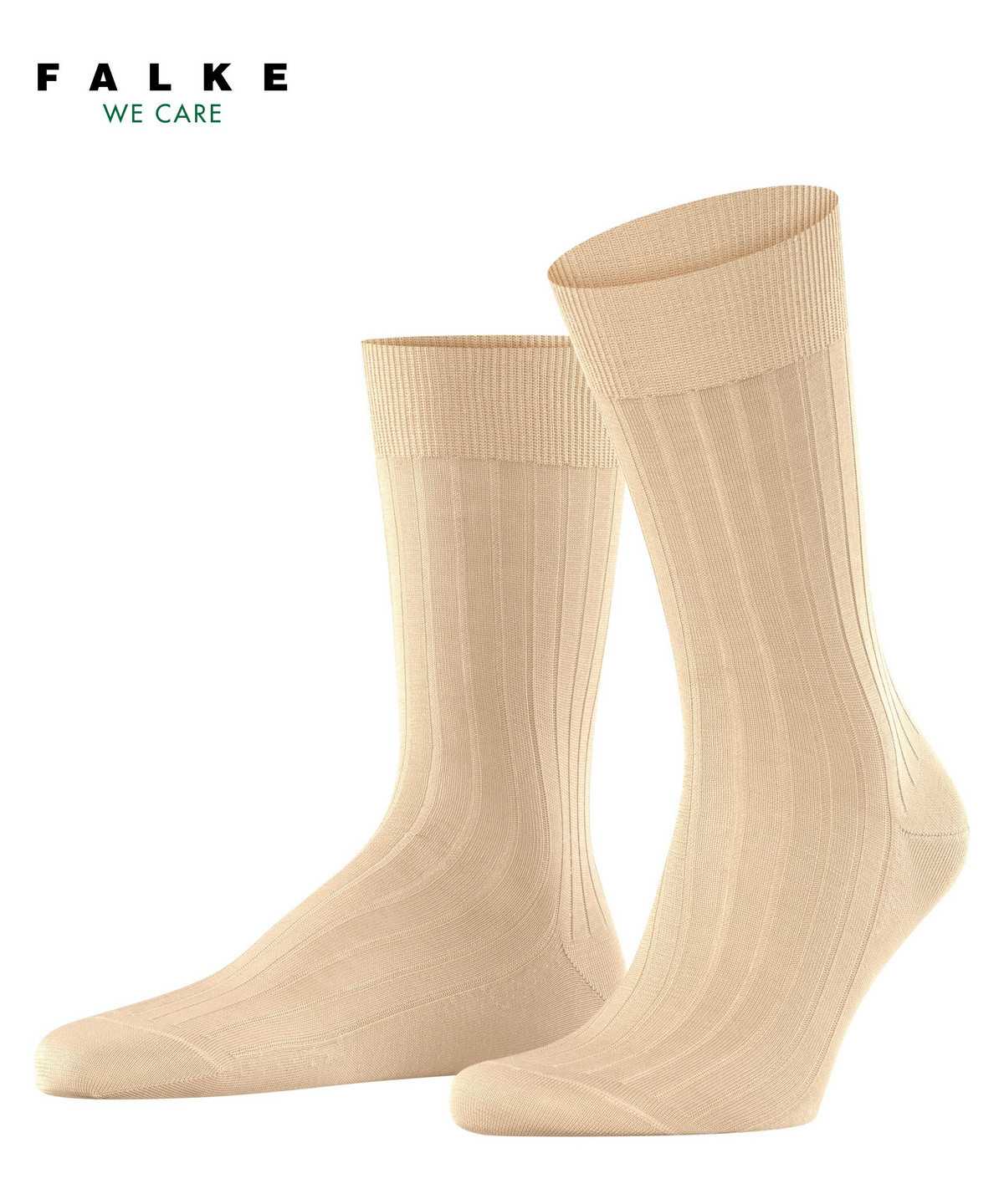 Falke Milano Socks Sokken Heren Beige | IBH-597642