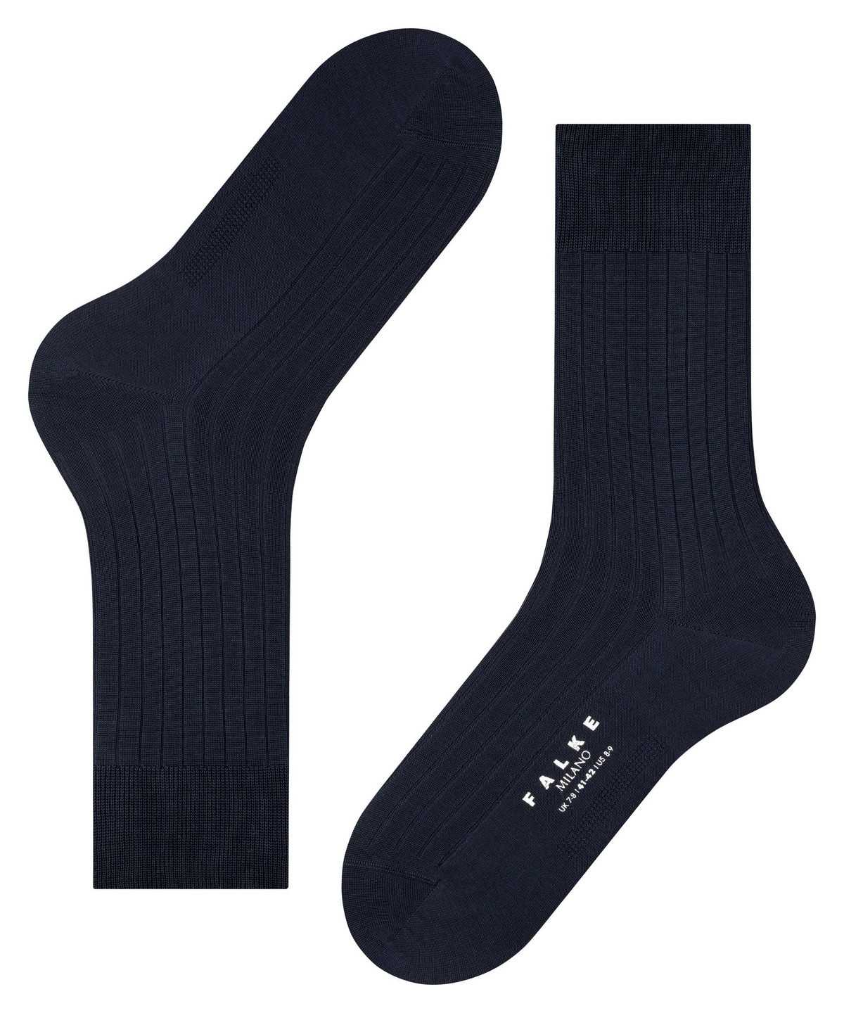 Falke Milano Socks Sokken Heren Blauw | NYR-935476