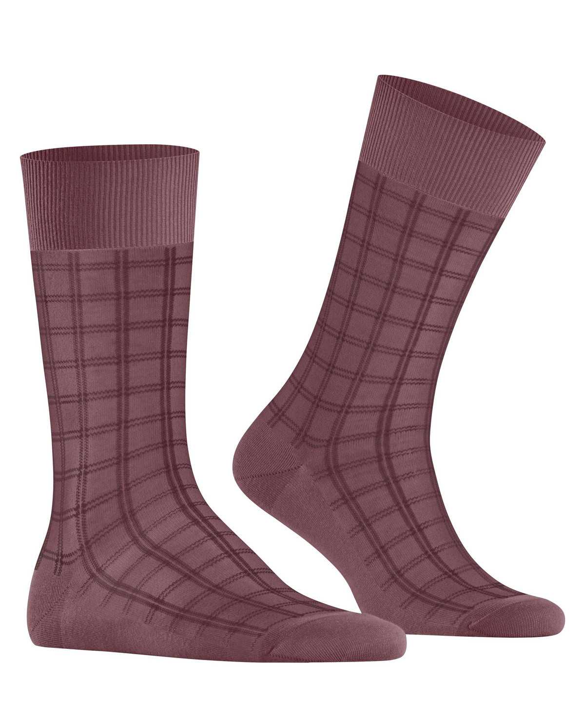 Falke Modern Tailor Socks Sokken Heren Rood | LDI-278103