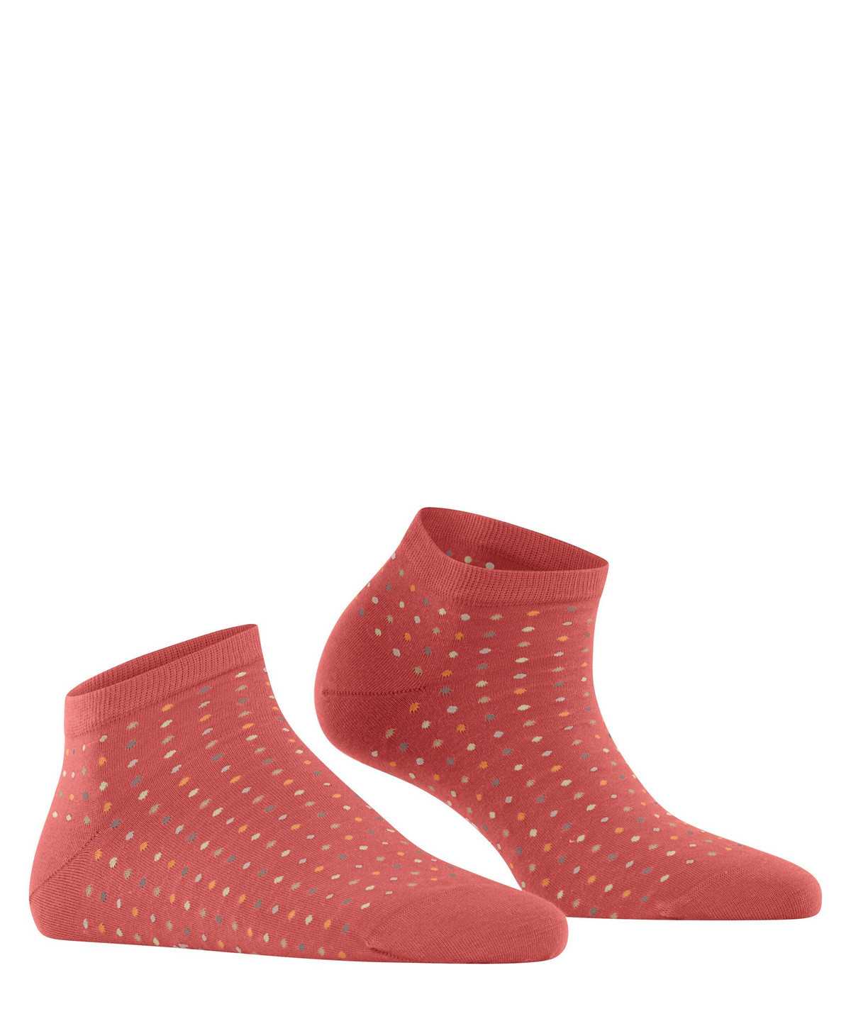 Falke Multispot Sneaker socks Sokken Dames Rood | TGO-852760